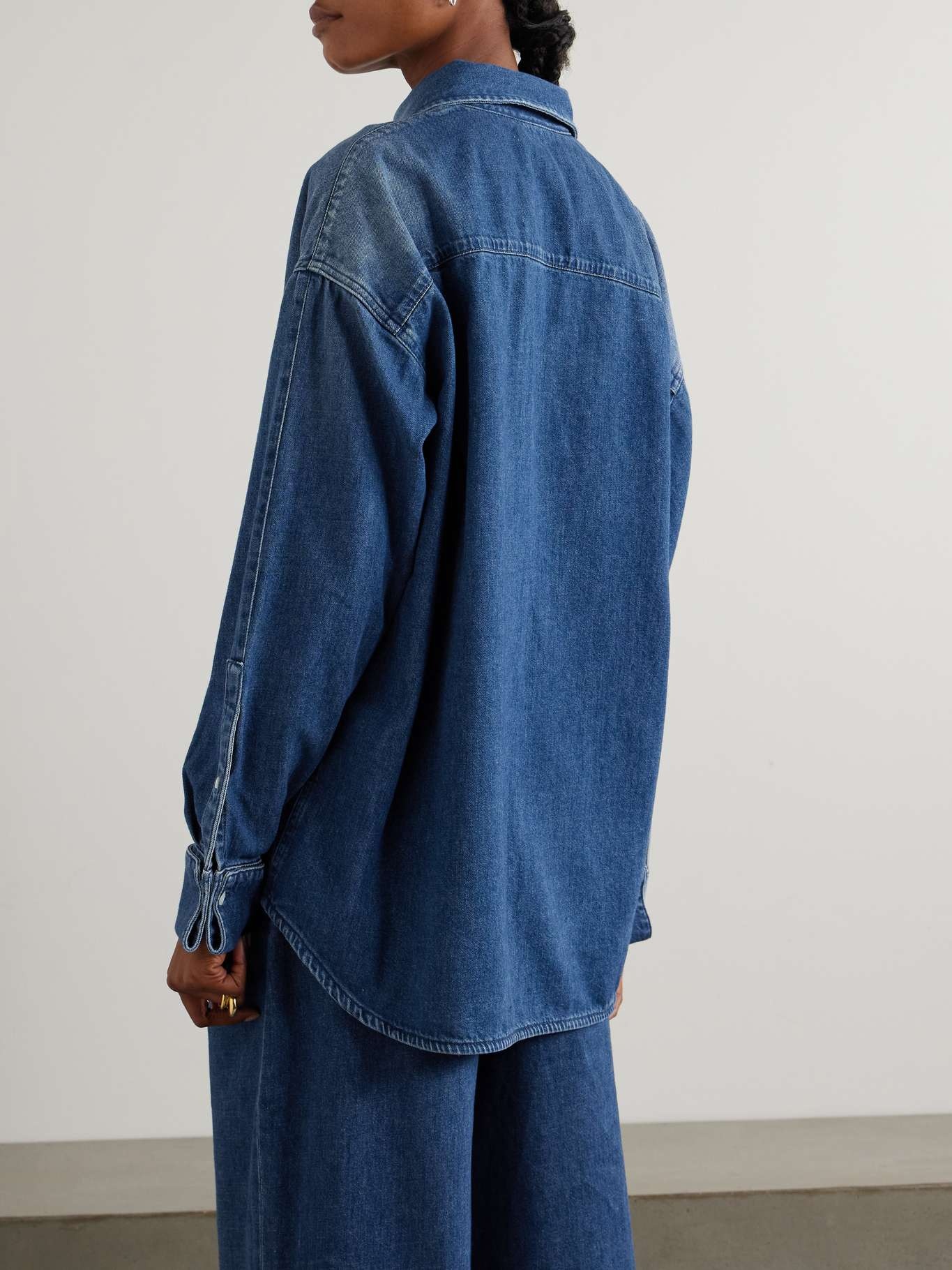 Oversized denim shirt - 3