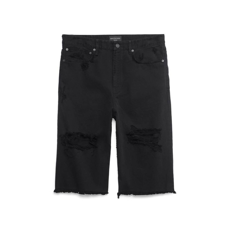 Men's Baggy Shorts in Black 1