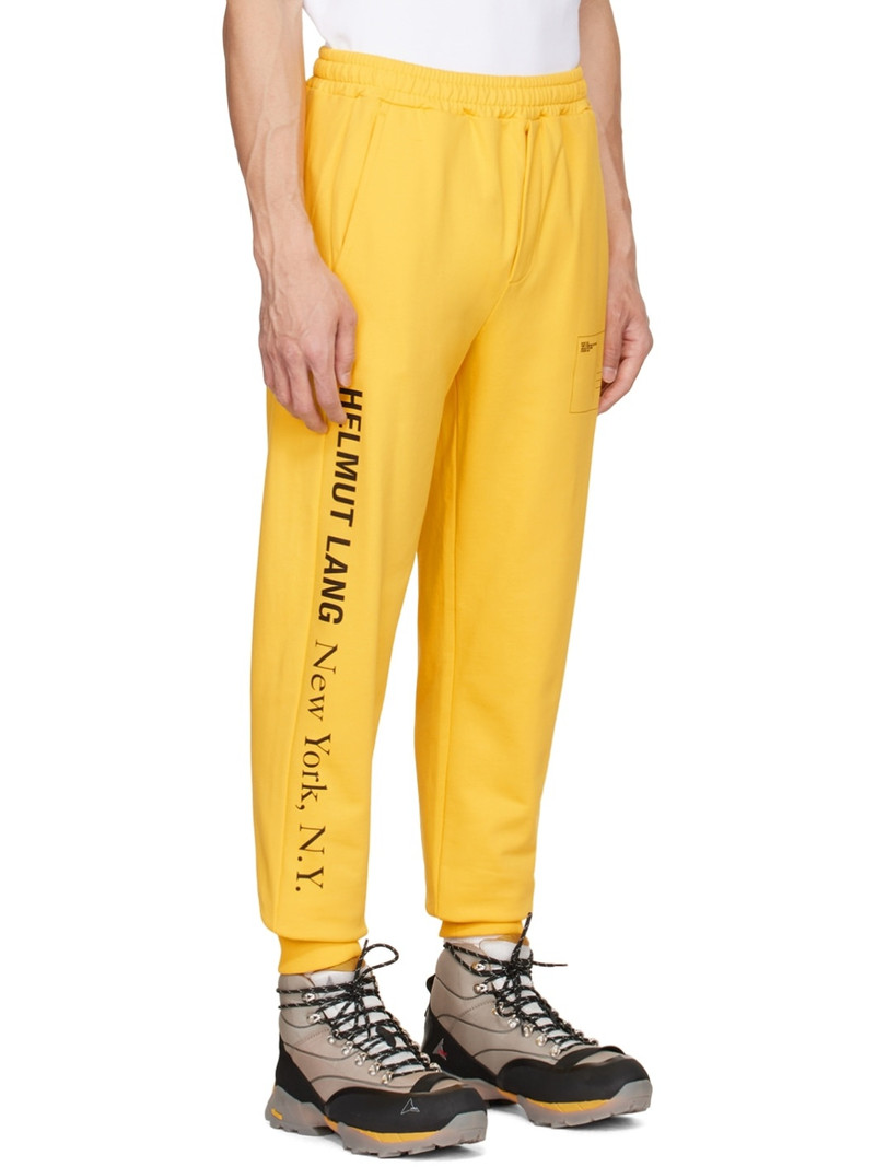 Yellow Cotton Lounge Pants 2