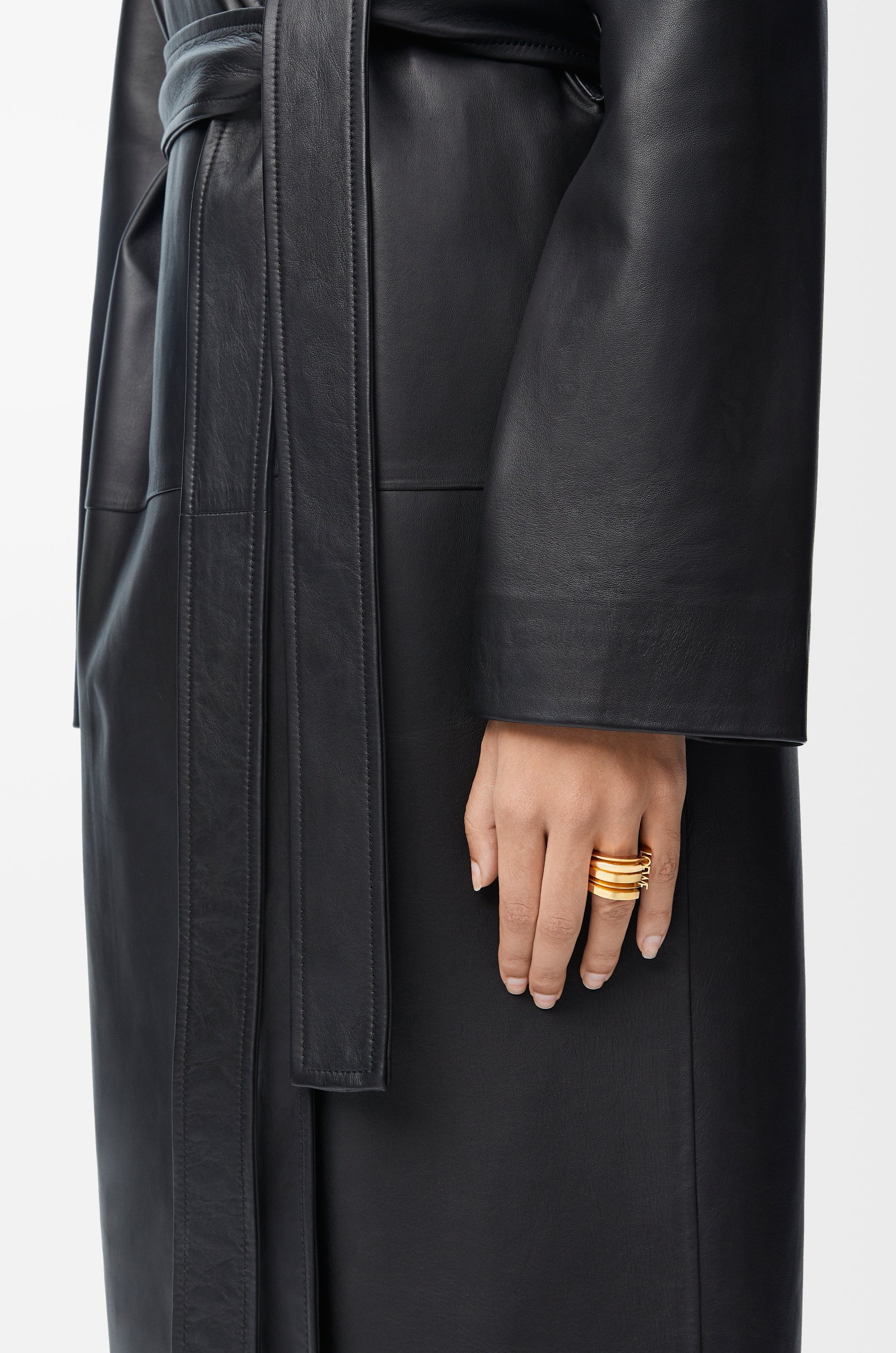 LOEWE Graphic ring in sterling silver - 2