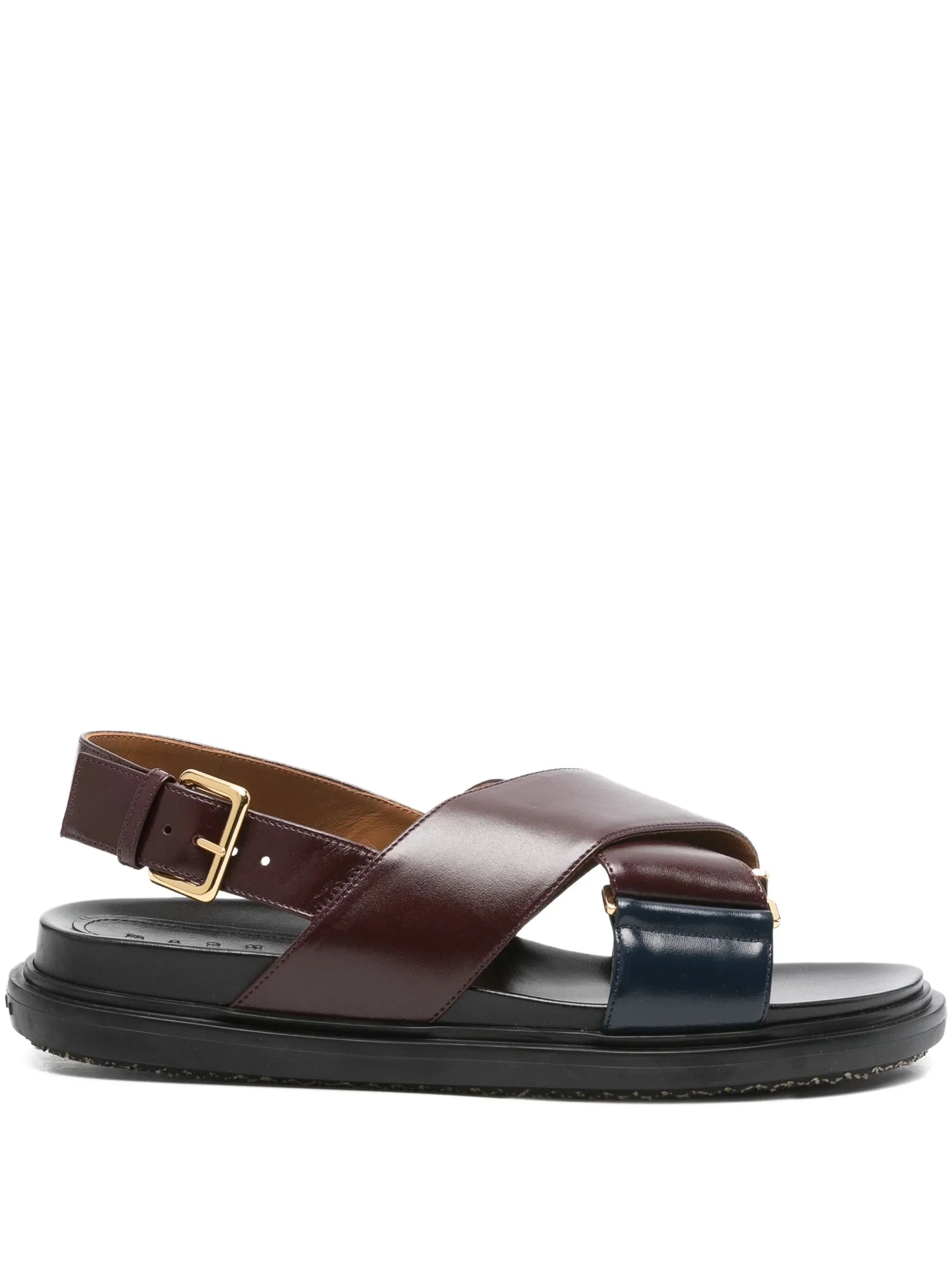 crisscross strap sandals - 1