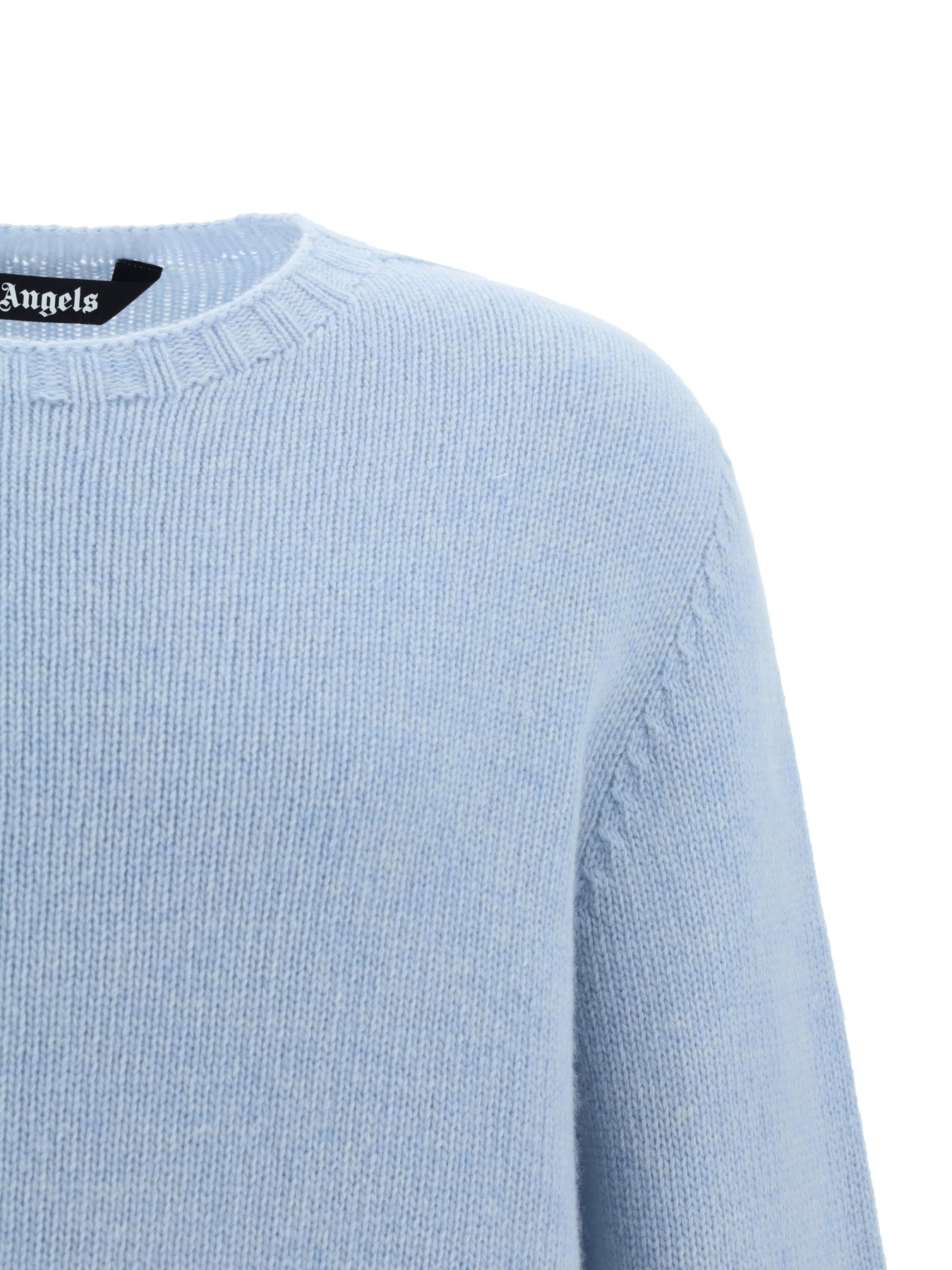 Wool sweater with embroidered logo - 3