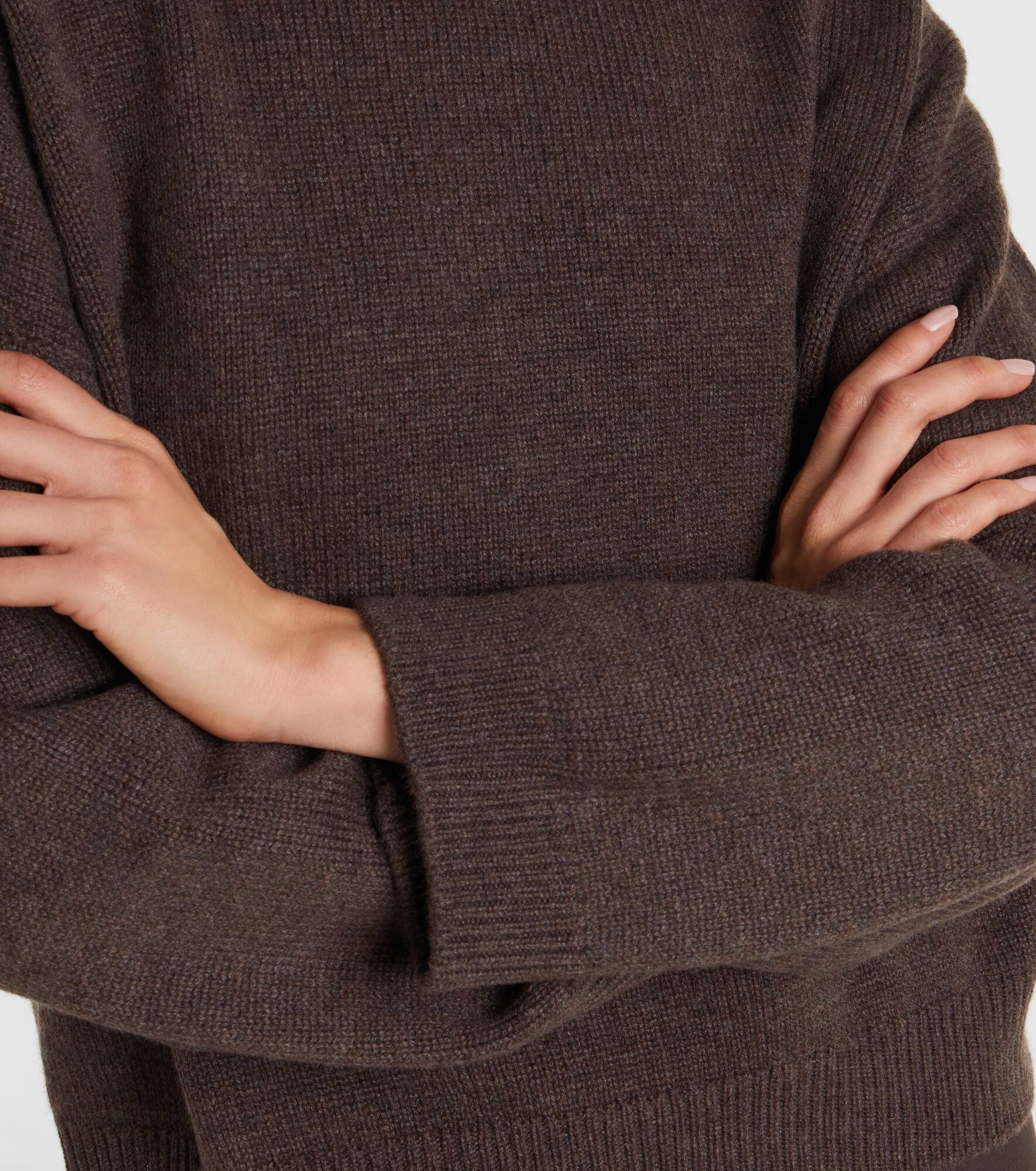 Monili cashmere turtleneck sweater - 5