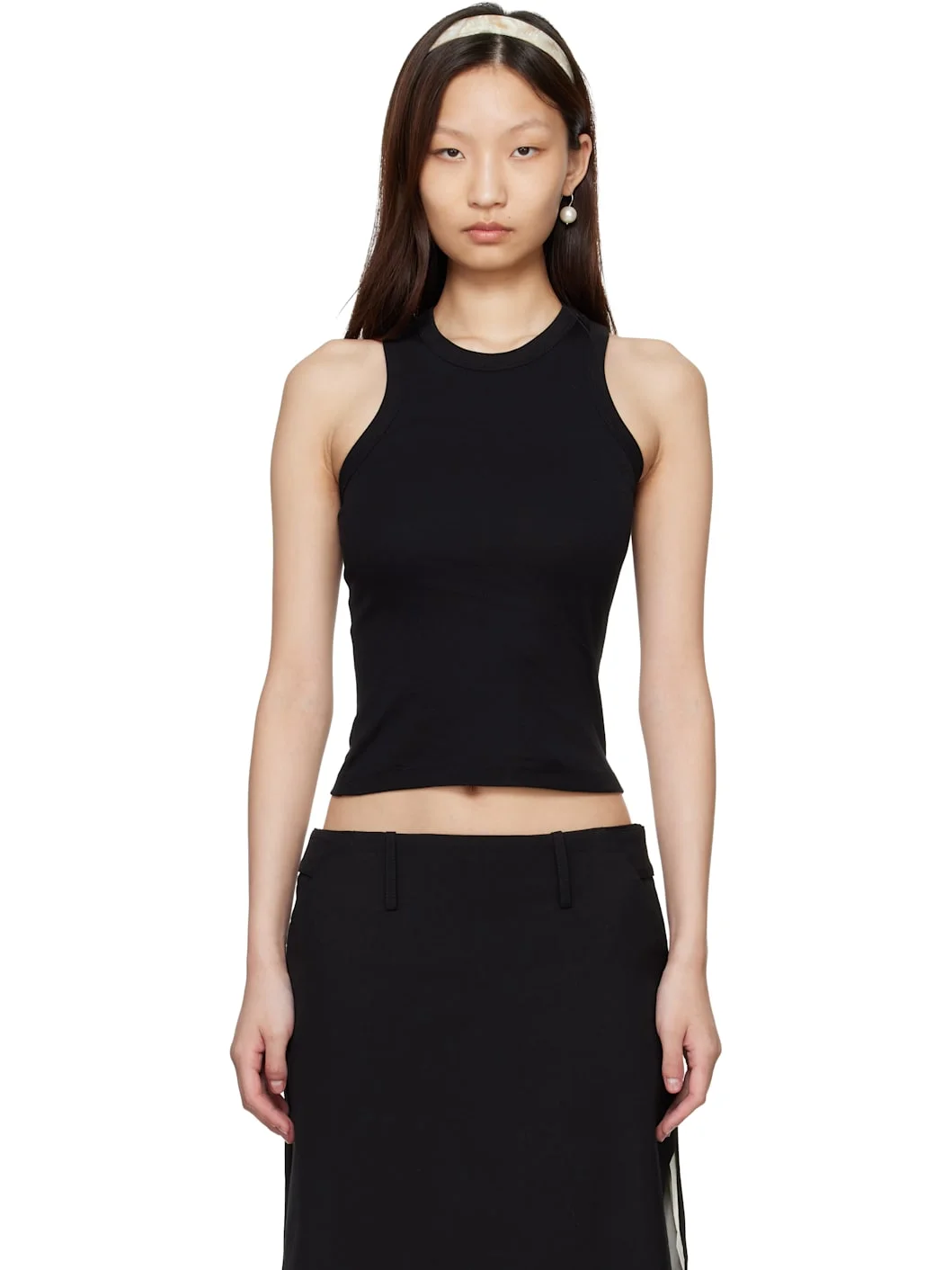 Black Hannah Tank Top - 1
