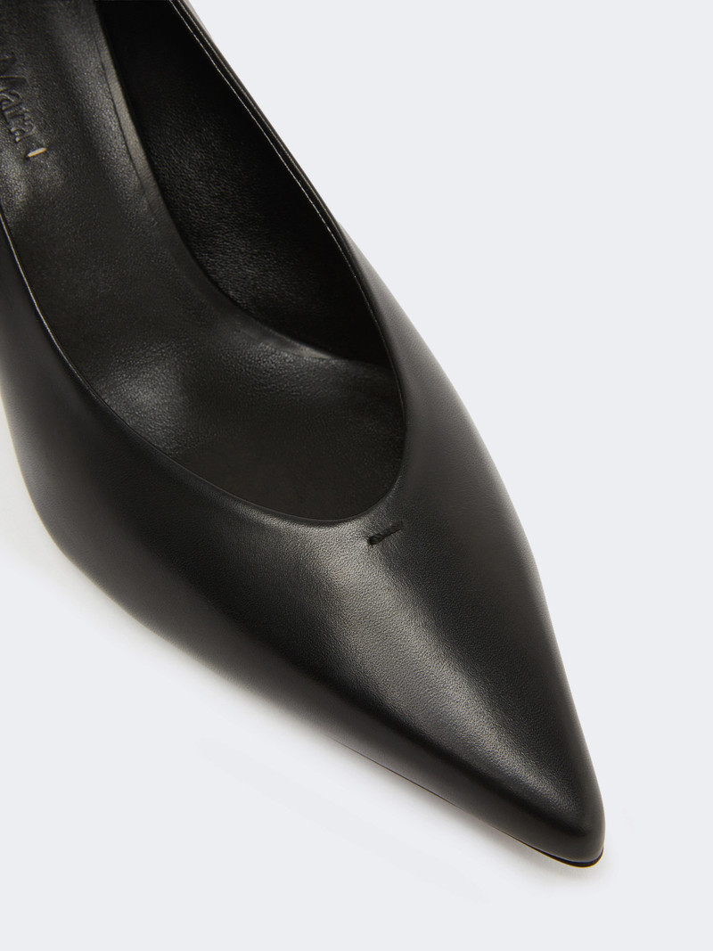 LIGHTPUMP Smooth leather court shoes - BLACK 3