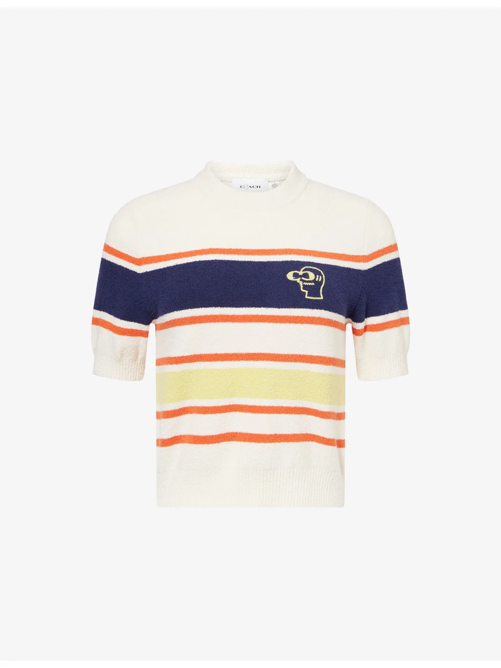 Coach x Brain Dead Stripe Cotton-Blend Knit Jumper - 1