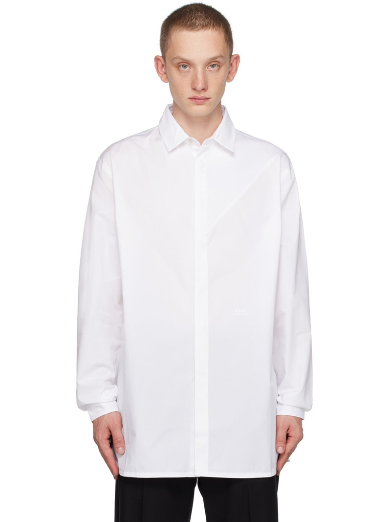 White Paneled Shirt 1