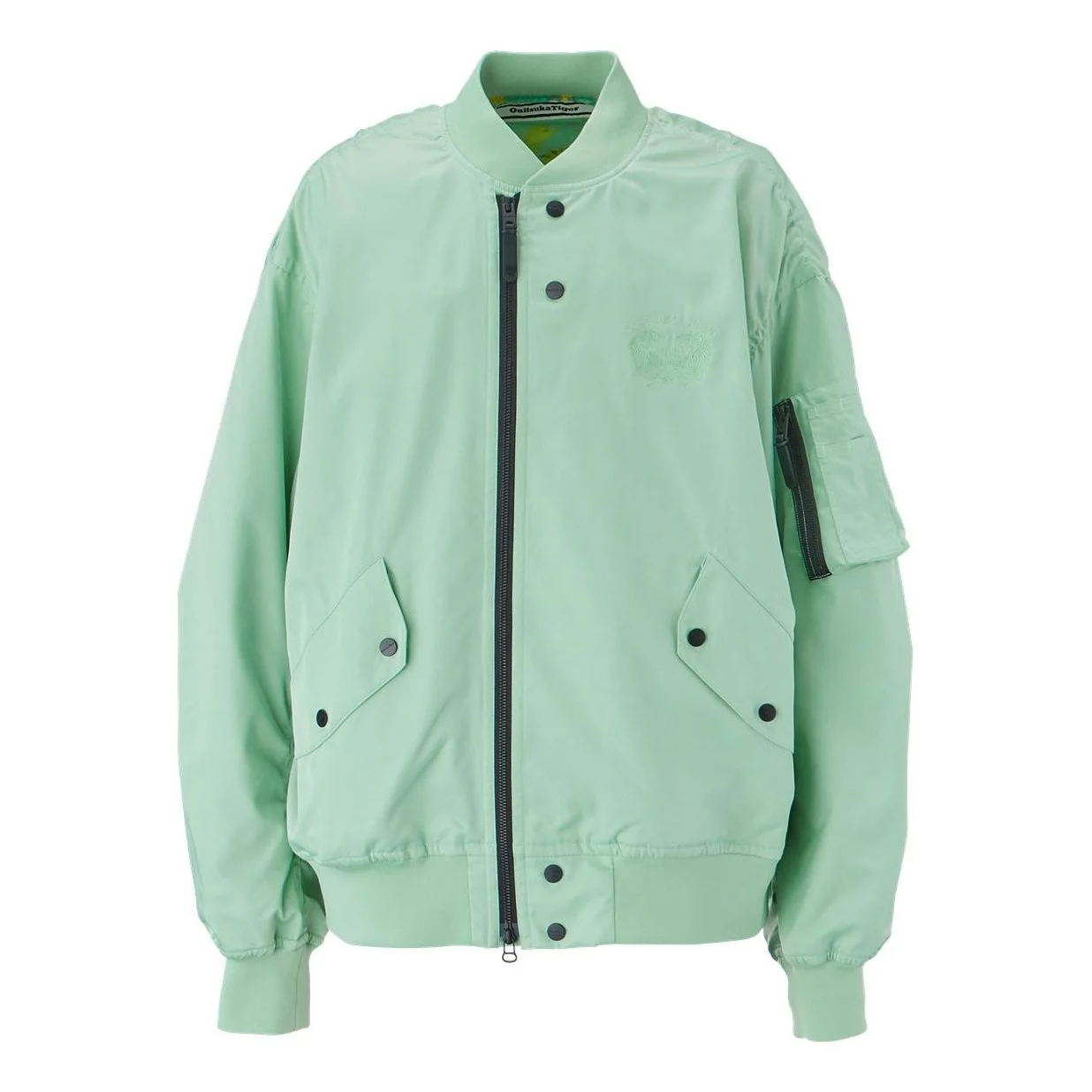 Onitsuka Tiger P Bomber Jacket 'Light Green Yellow' 2183B316-301 - 1