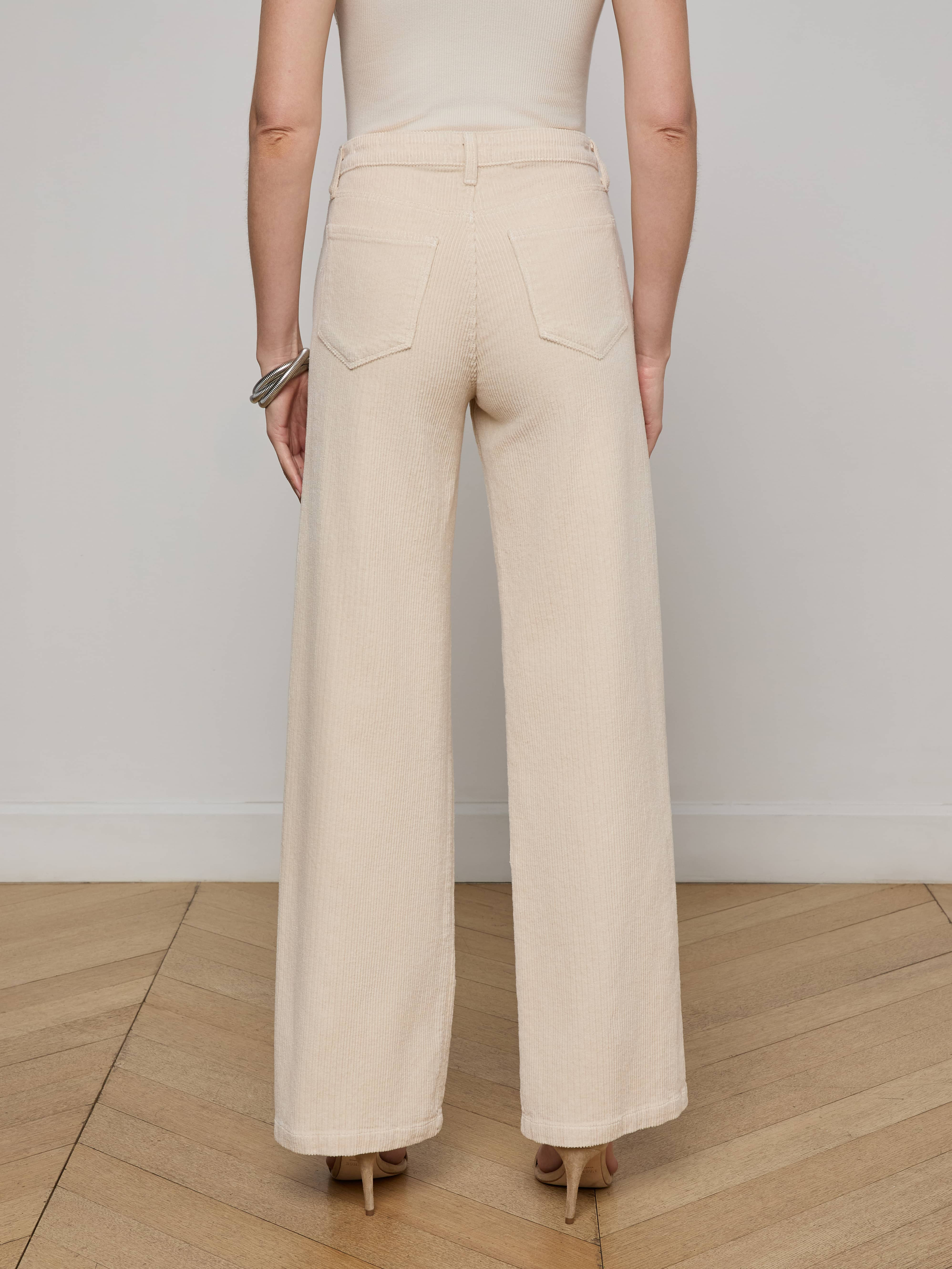 Scottie Corduroy Wide-Leg Jean - 5