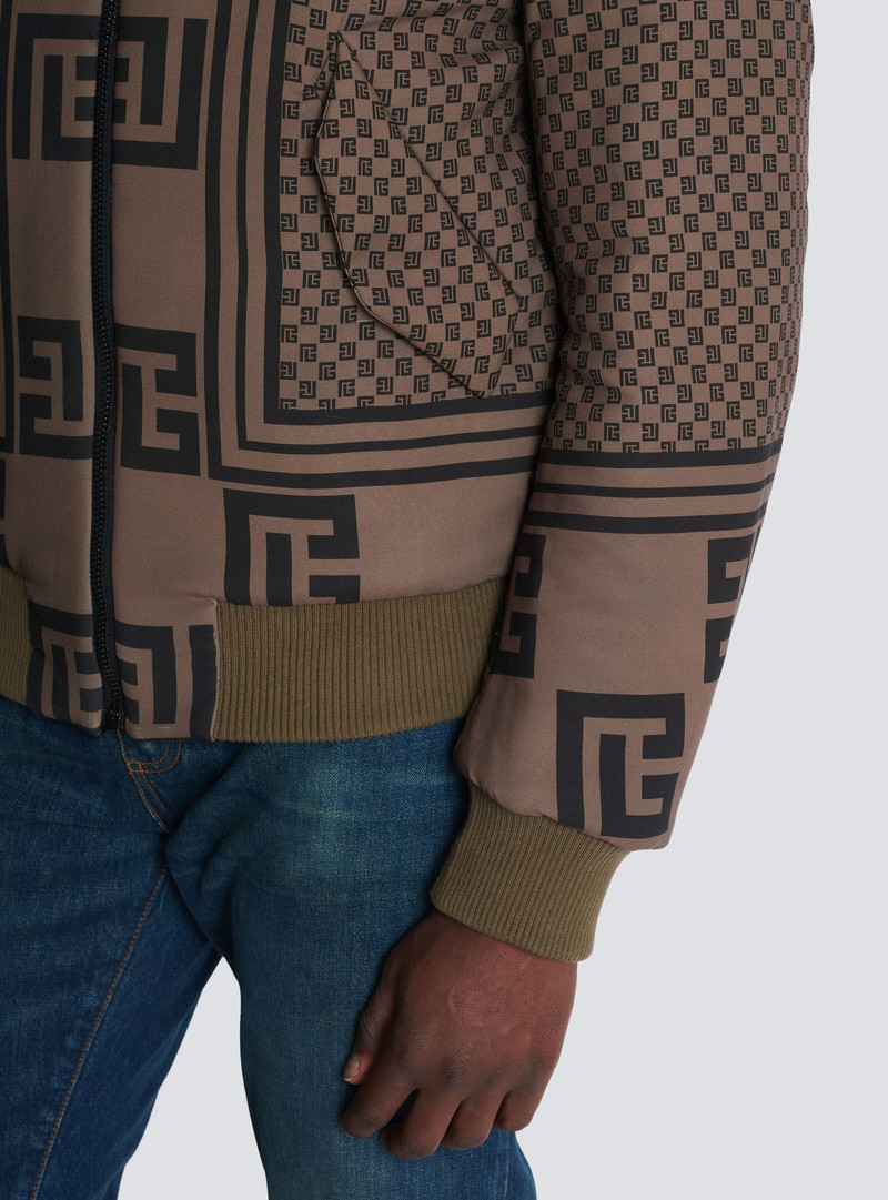 Reversible mini monogram bomber jacket 7