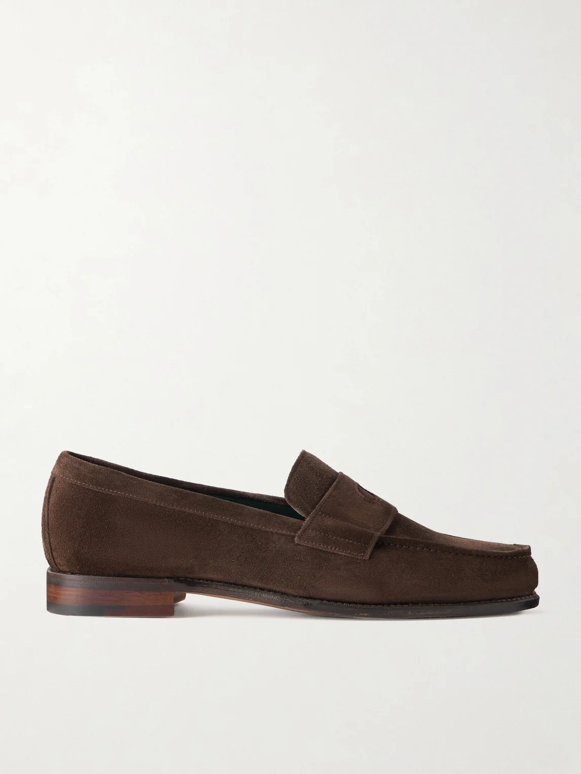 Charles Suede Penny Loafers - 1