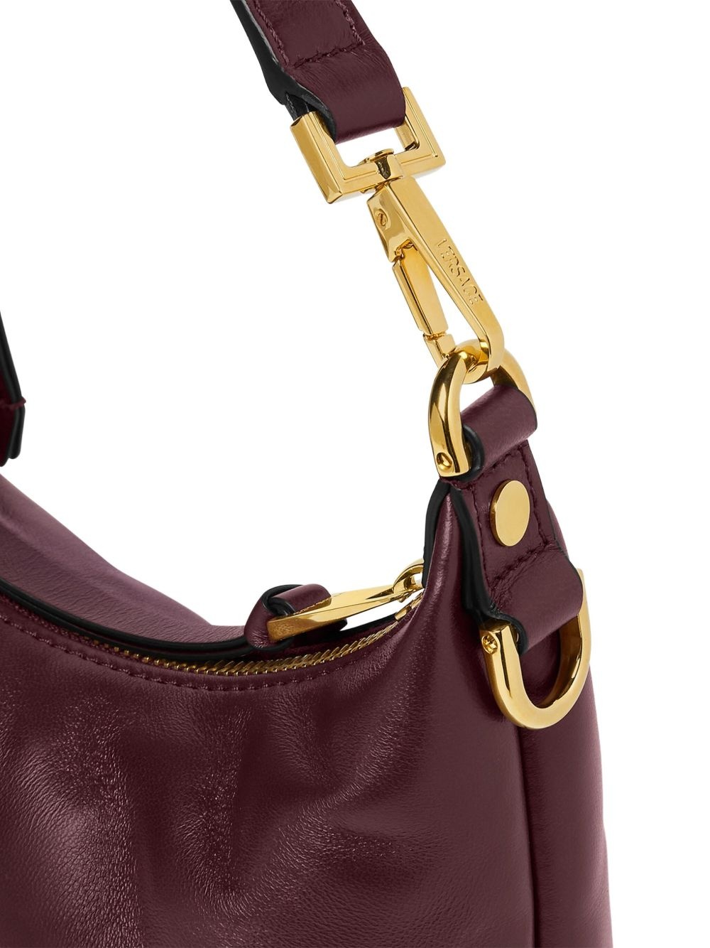 logo-lettering shoulder bag - 5
