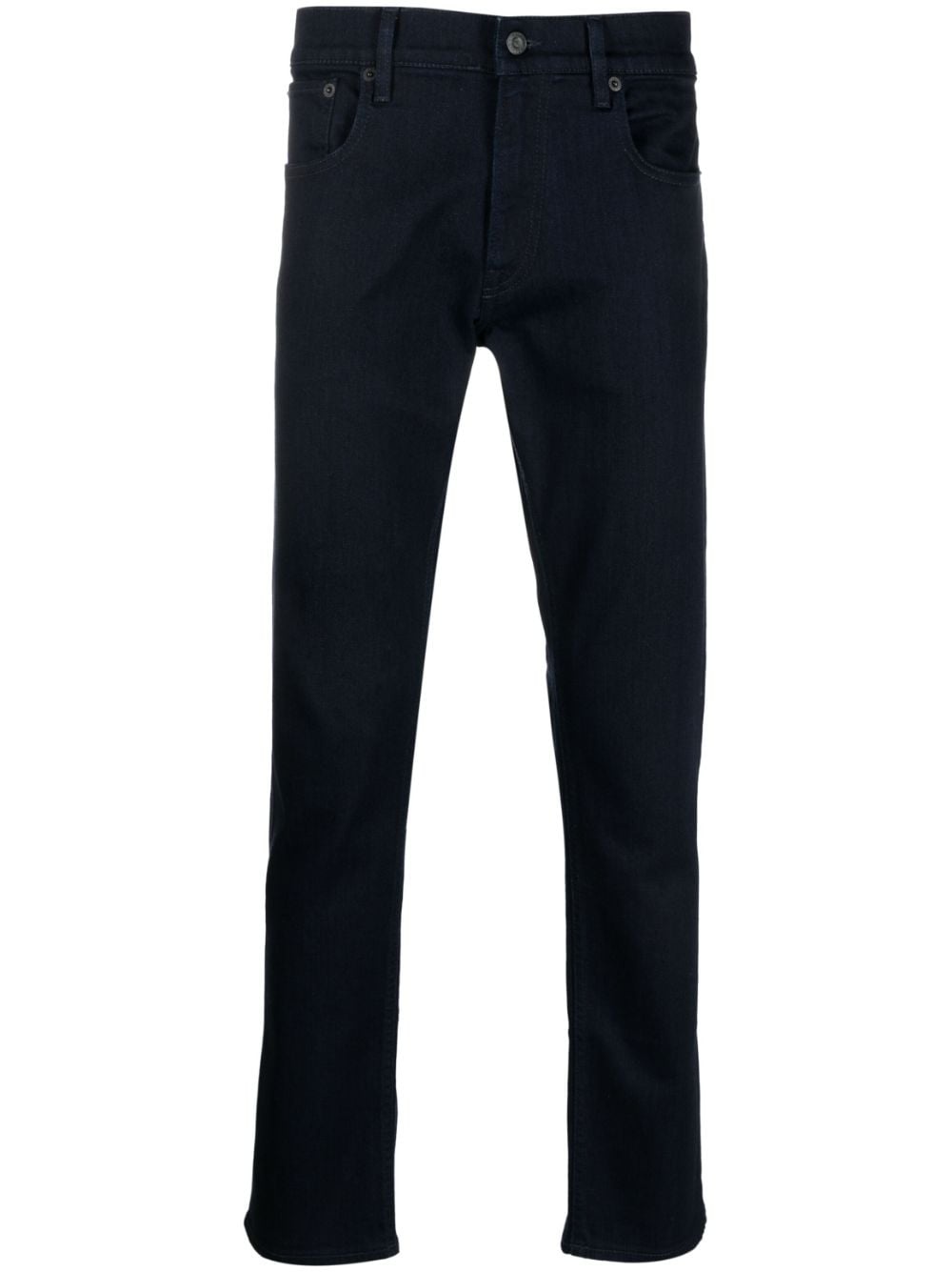 mid-rise slim-fit jeans - 1