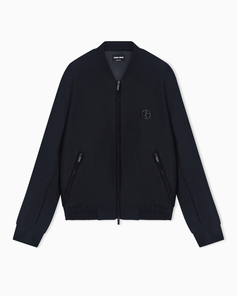 TECHNICAL WAFFLE BLOUSON 1