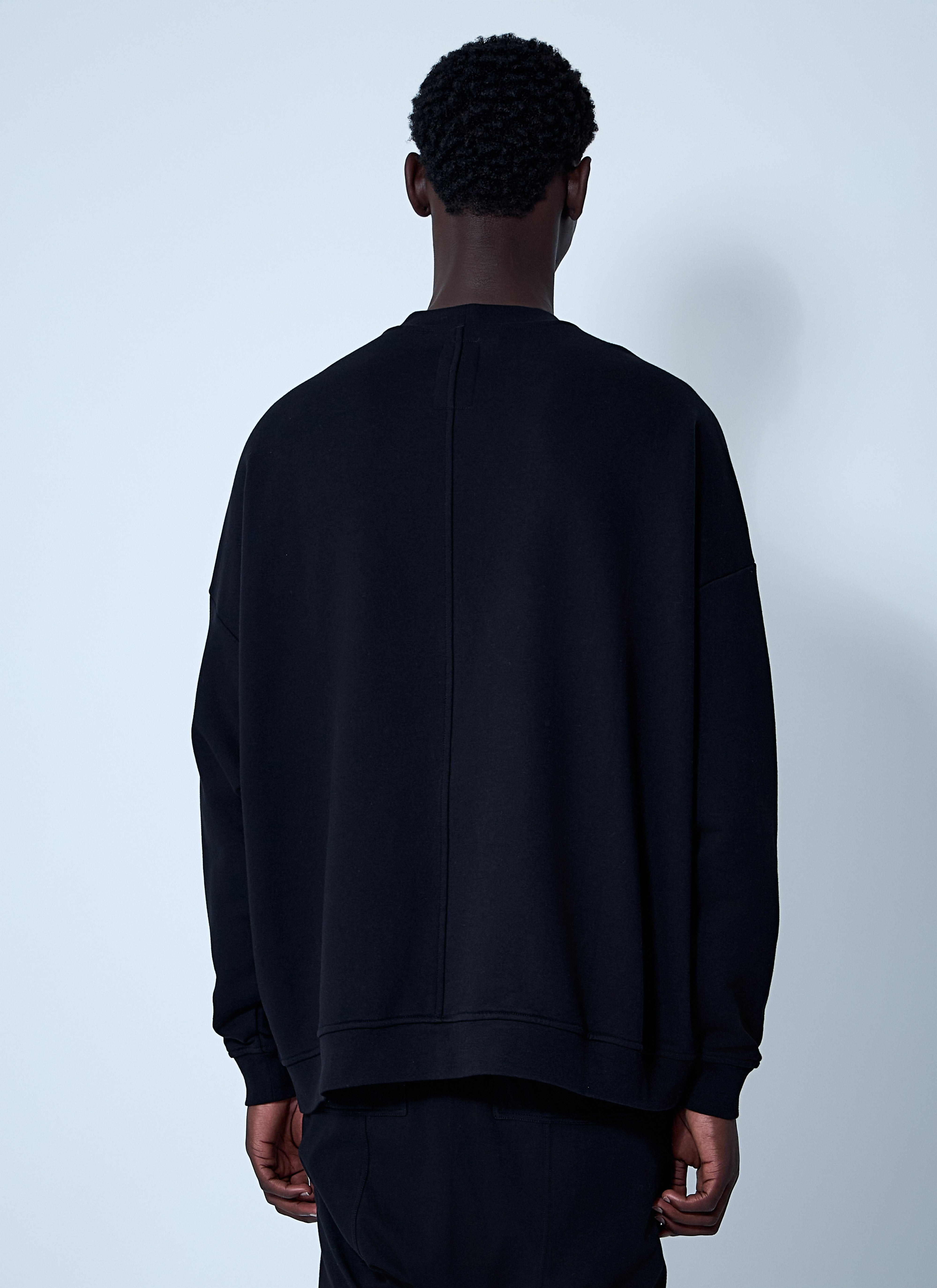 Rick Owens X Champion Men Text Print Sweatshirt - 4