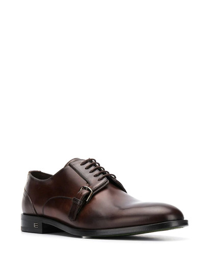 Etro buckle-embellished derby shoes outlook