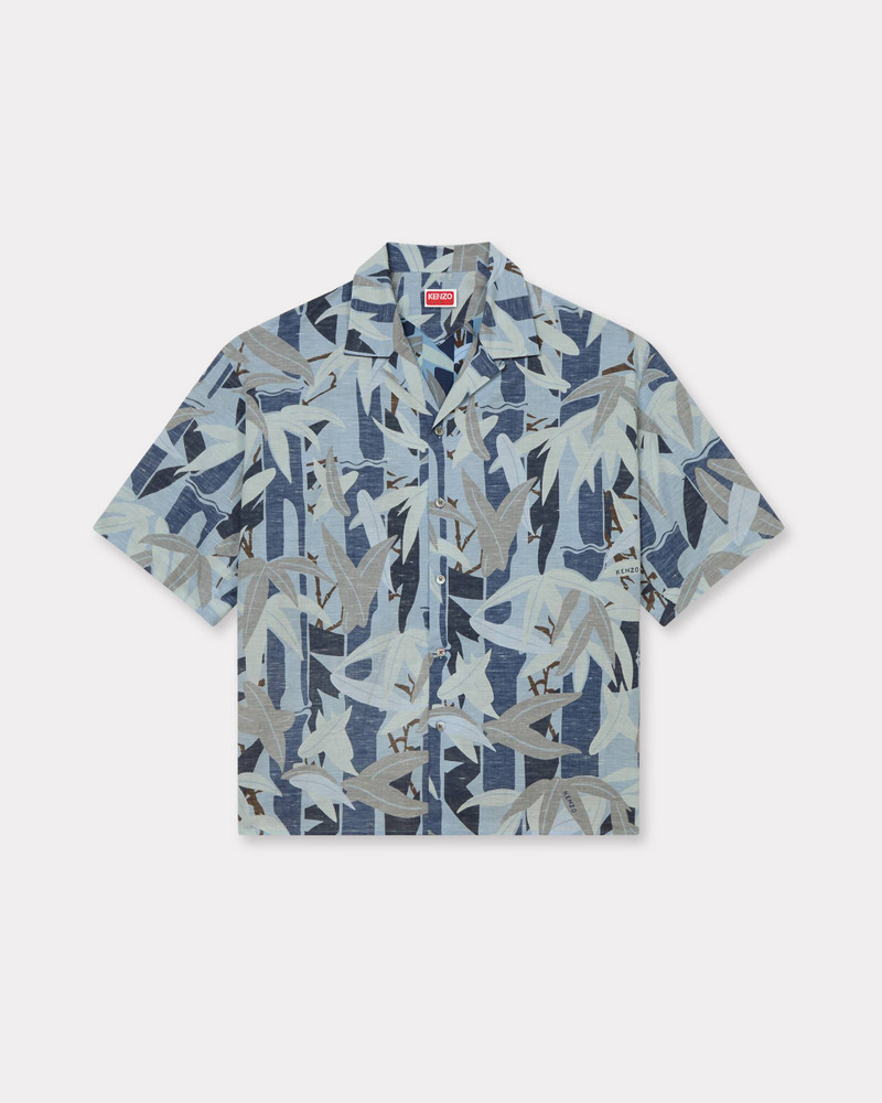 'KENZO Chiky-Rin Camo' hawaiian short sleeve shirt - 1