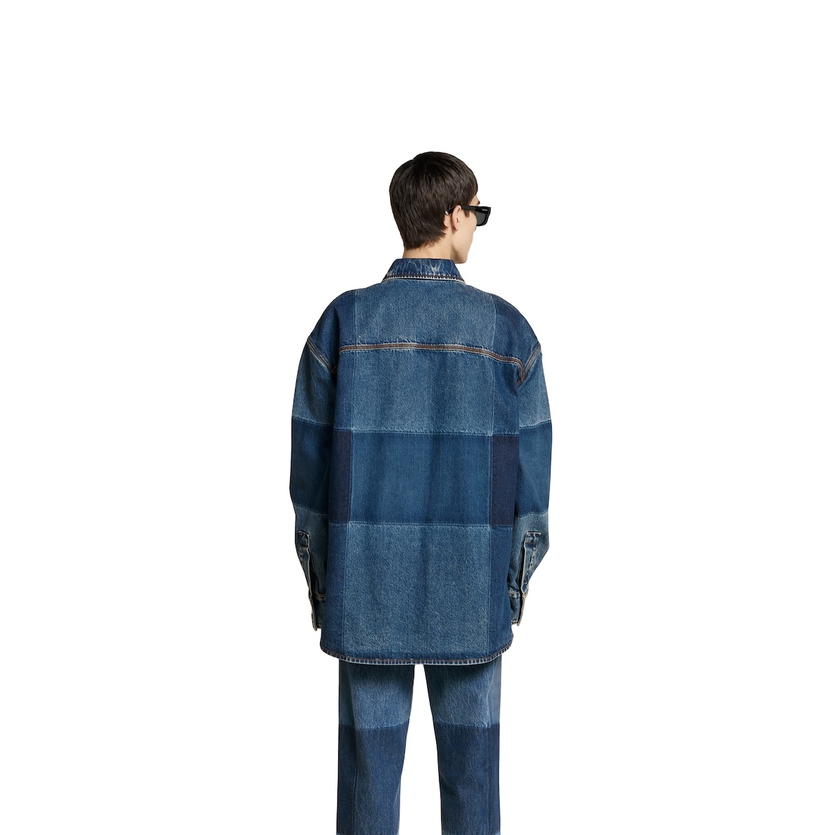 Cotton denim shirt - 4