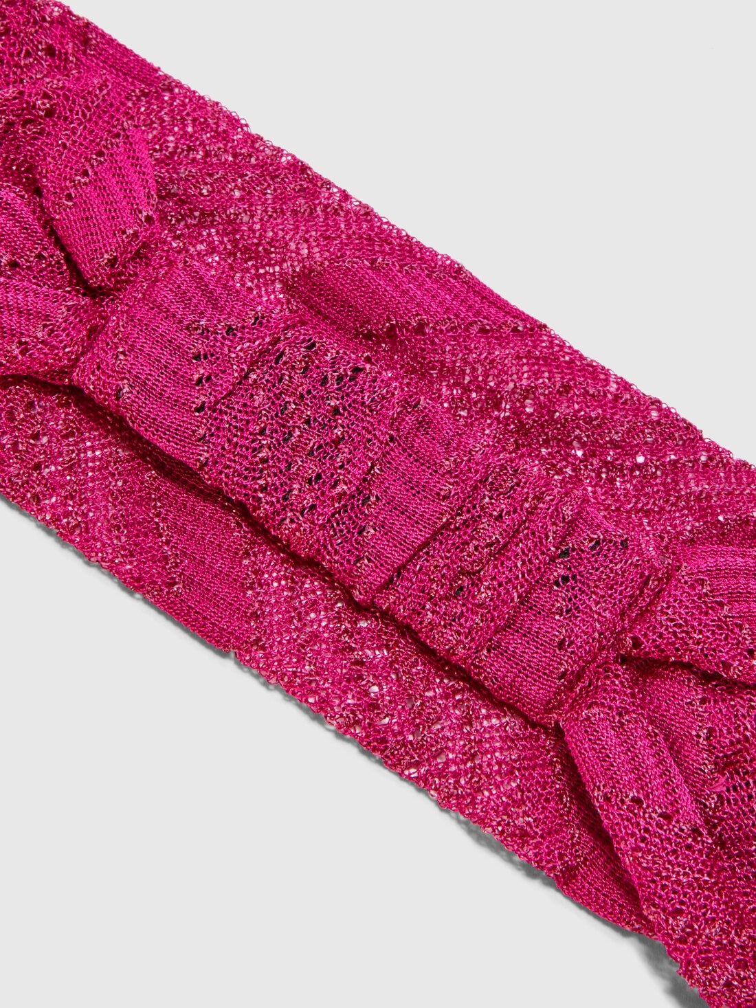 Viscose and Lamé Hairband - 2
