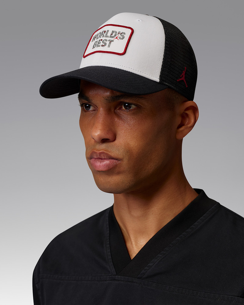 Jordan Rise Structured Trucker Cap 1