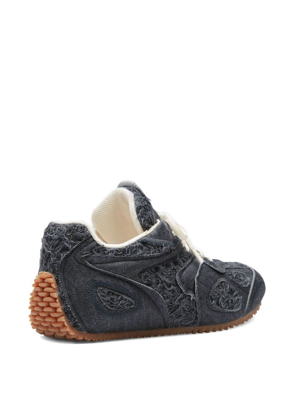 Slow Runner frayed-denim sneakers - 3