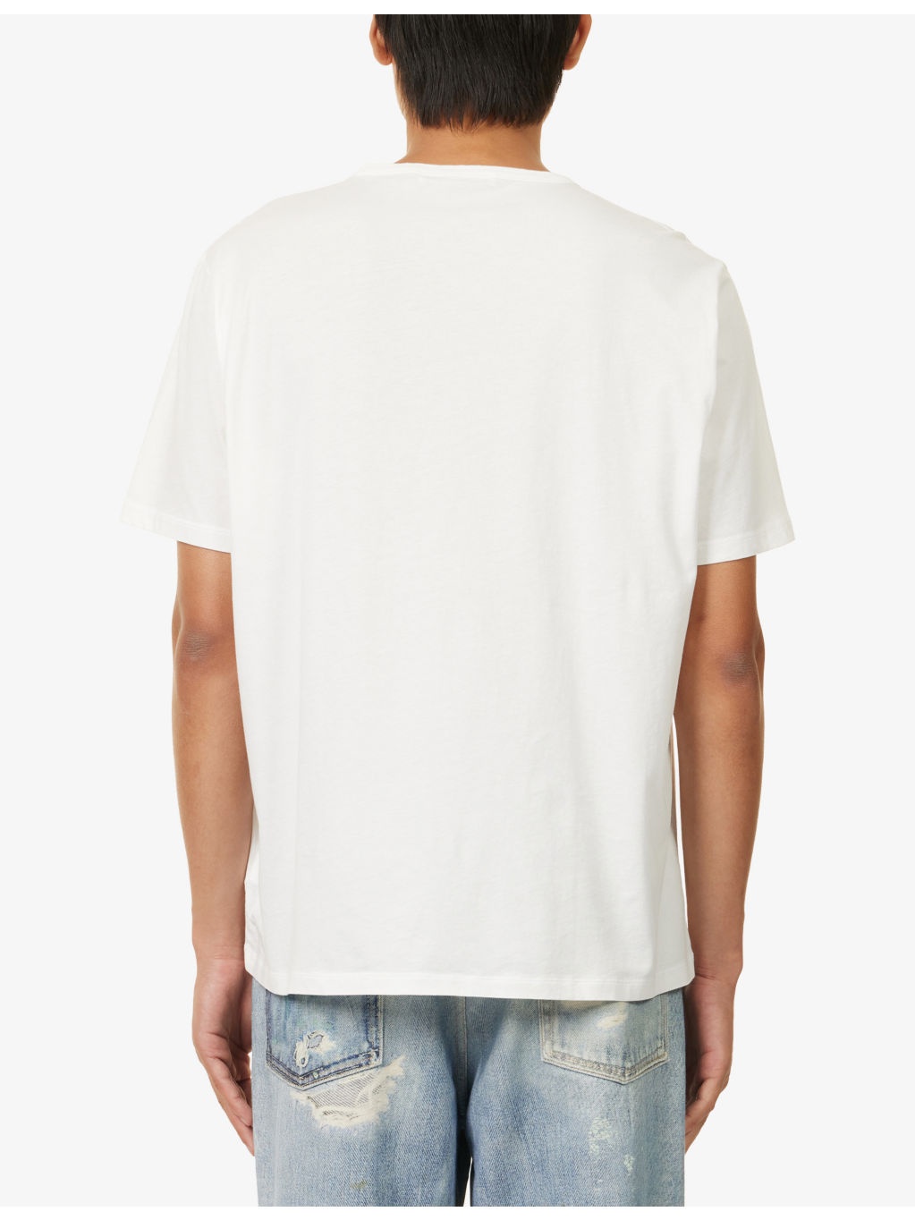New Box Crewneck Cotton-Jersey T-Shirt - 4