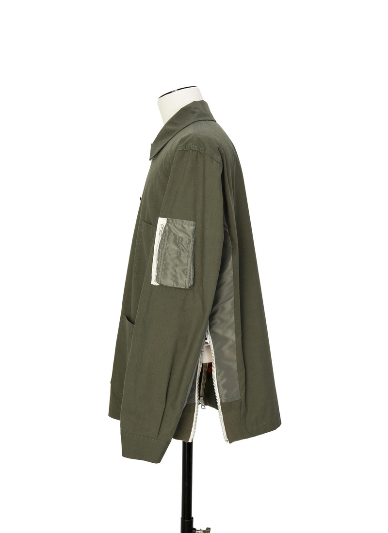 Cotton Nylon Oxford Jacket 3
