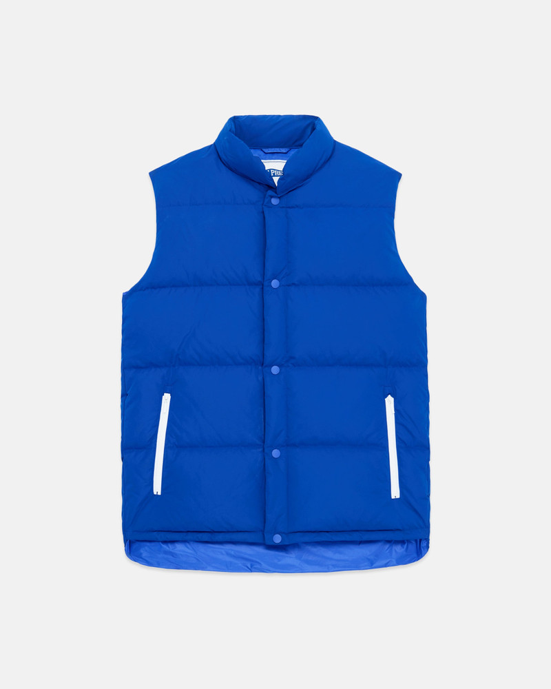 ROYAL BLUE DOWN PUFFER VEST - TRIM FIT 1