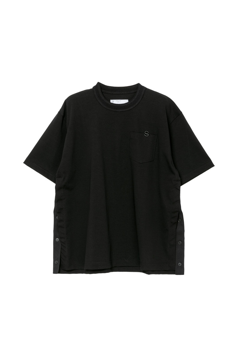 sacai s Cotton Jersey T-Shirt outlook