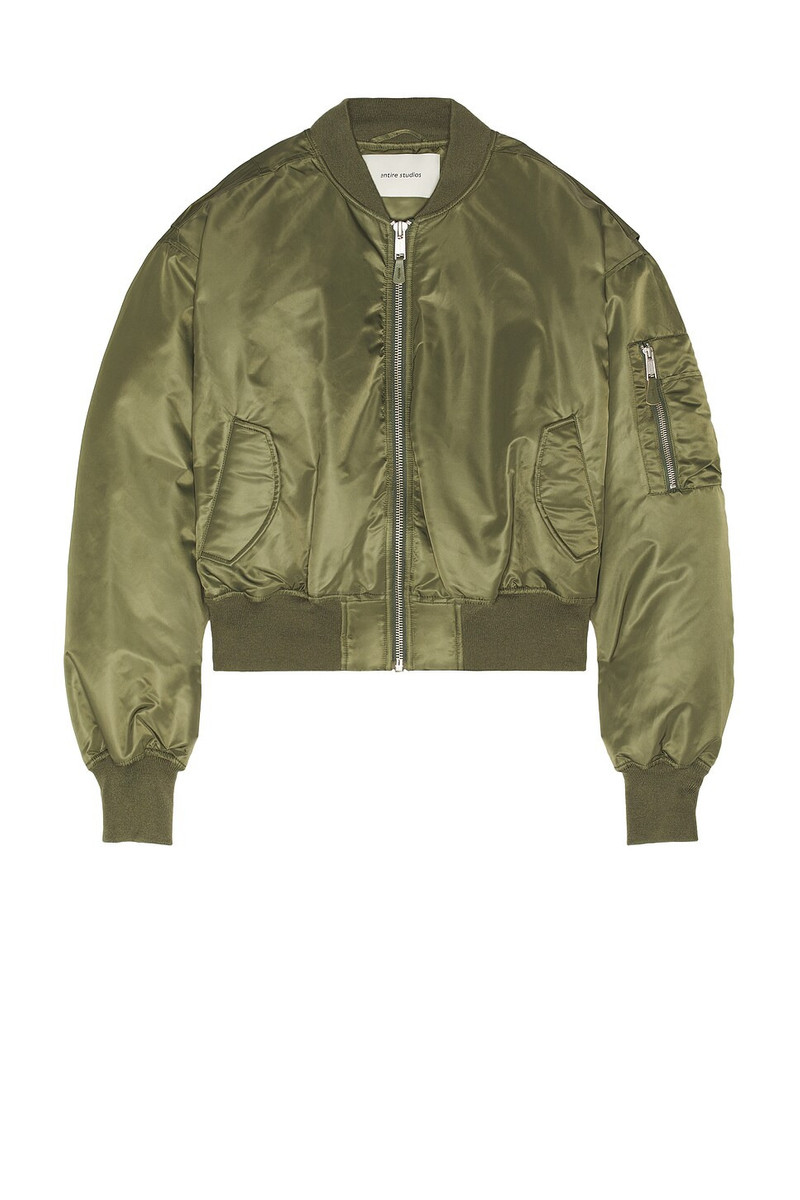 entire studios Cropped Broad Bomber outlook