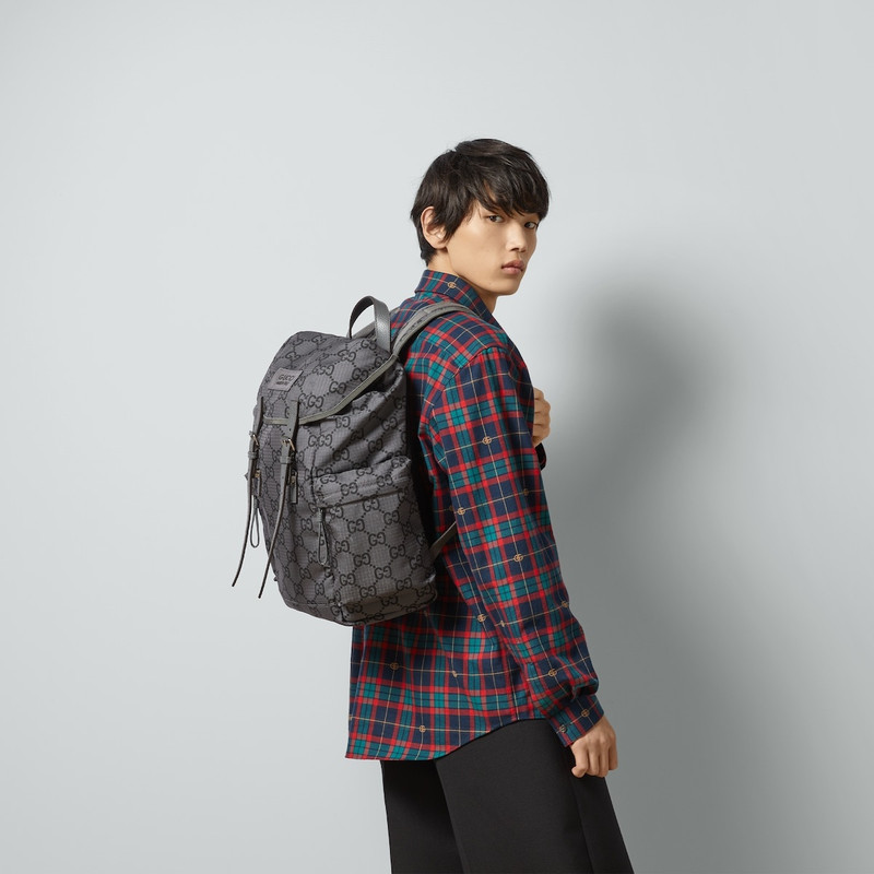 GUCCI Large GG ripstop backpack outlook