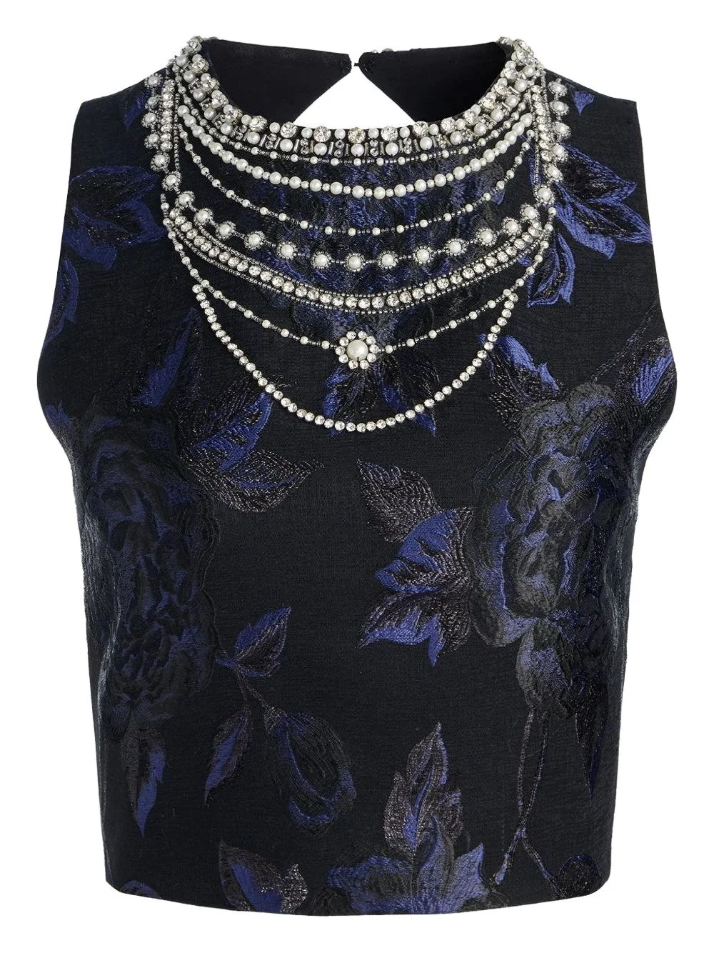 Cherra pearl-embellished top - 1