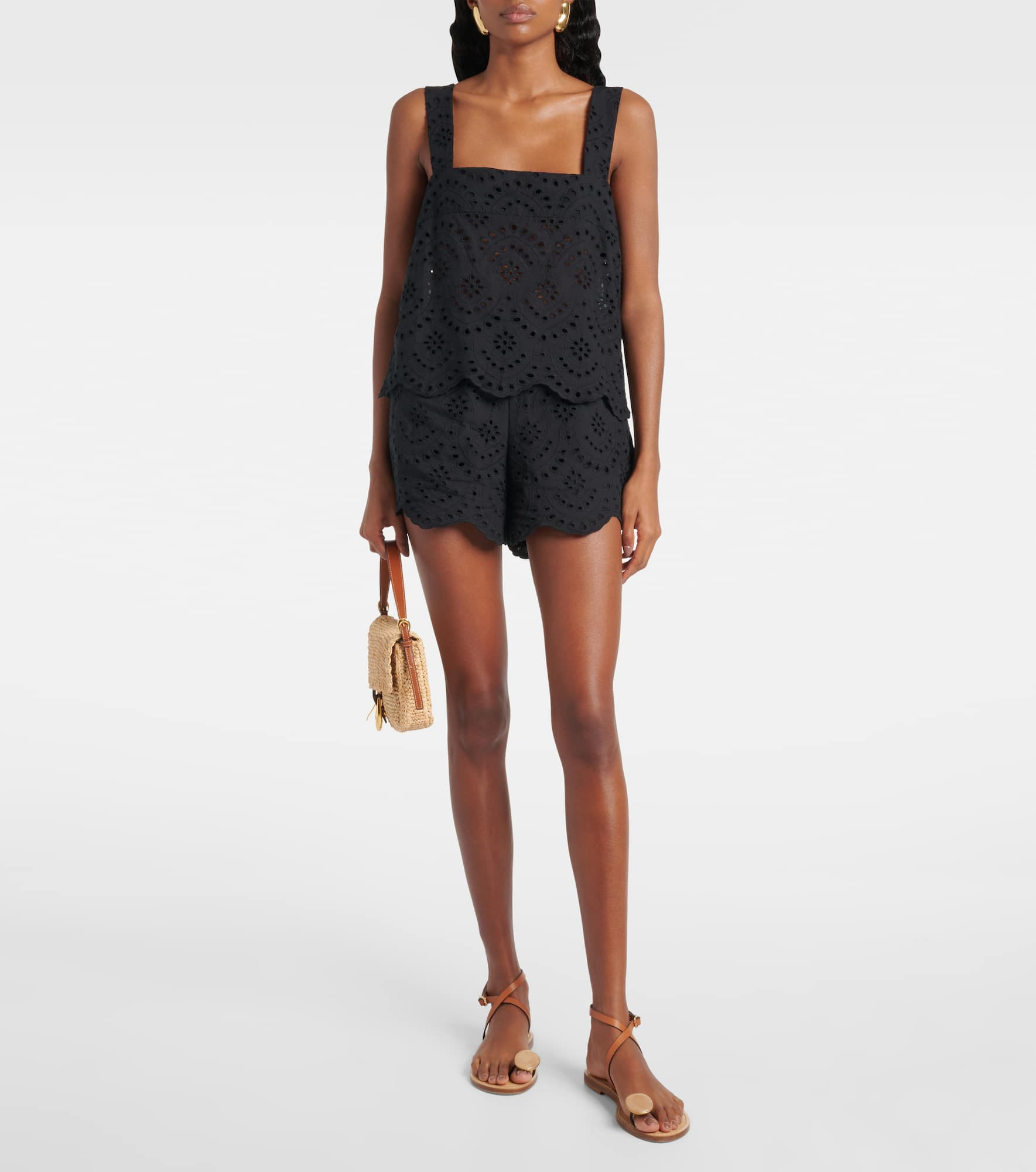 Noa broderie anglaise top - 2