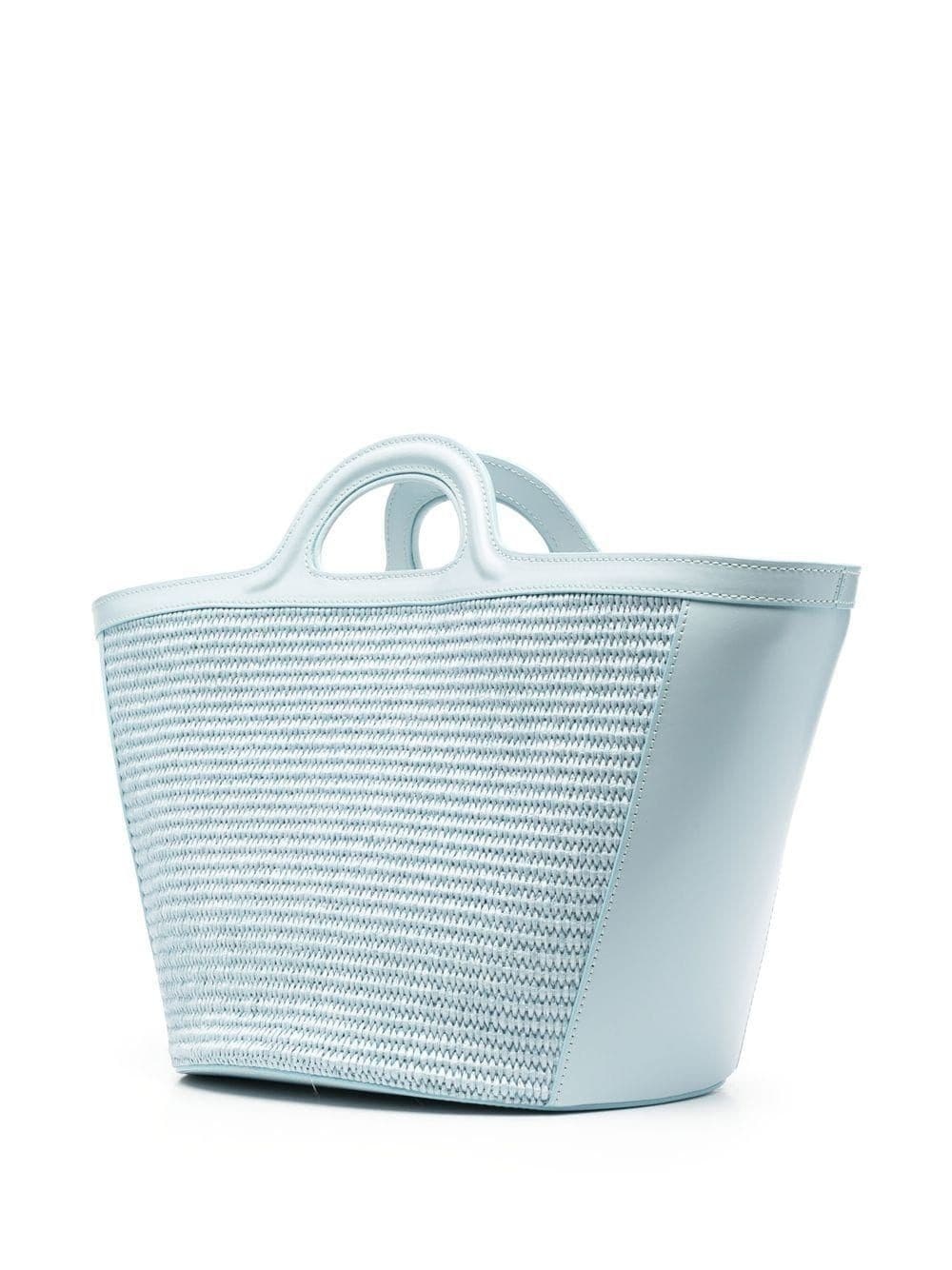 interwoven-design logo tote bag - 3