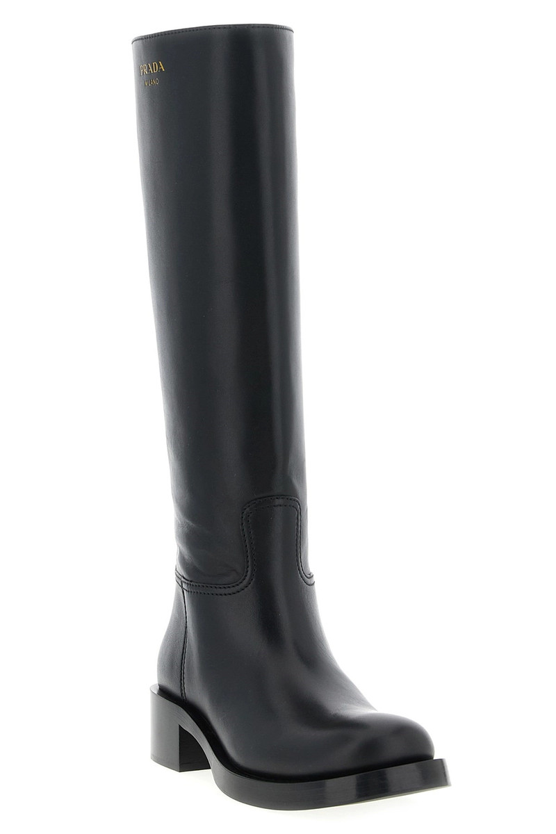 Prada Leather boots outlook