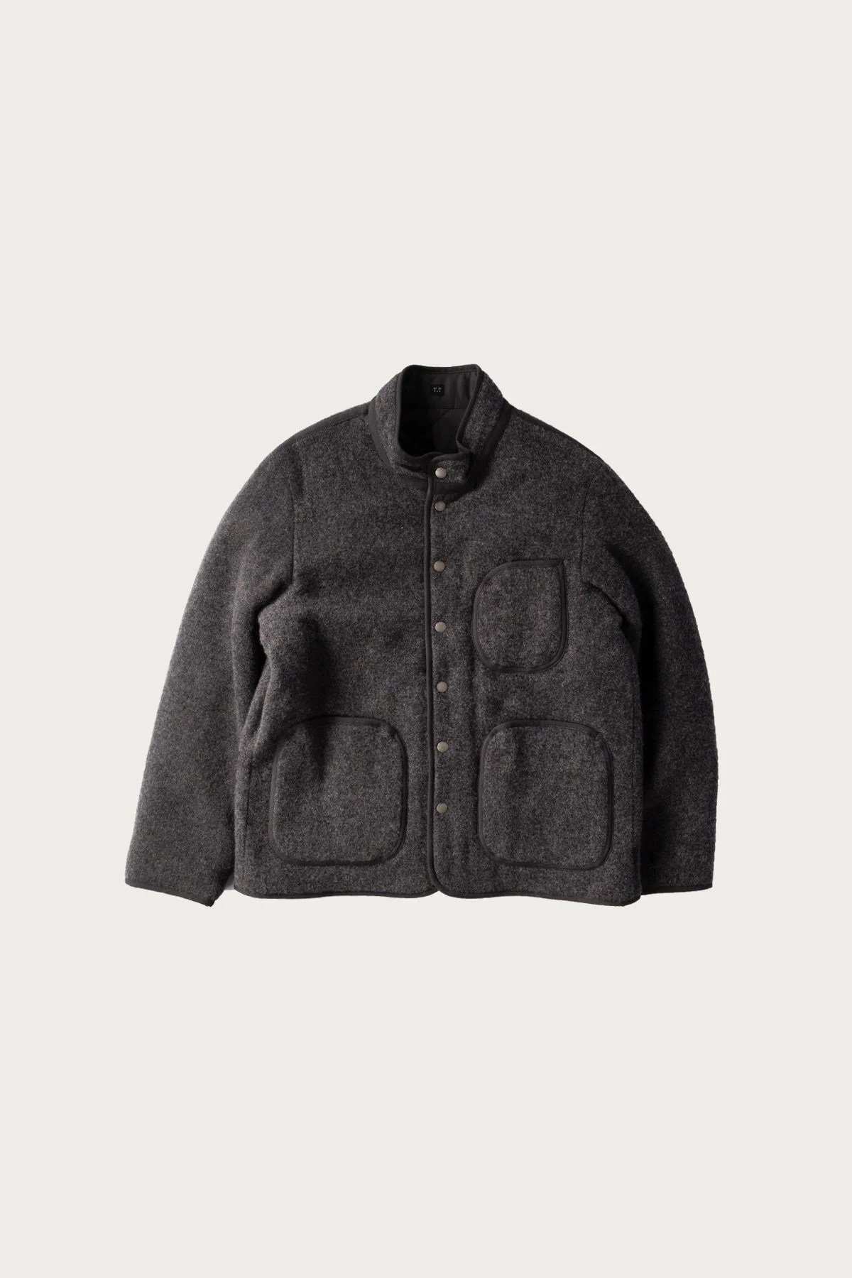 Lot. 323 Quilt Lining Blanket Jacket - Gray - 1