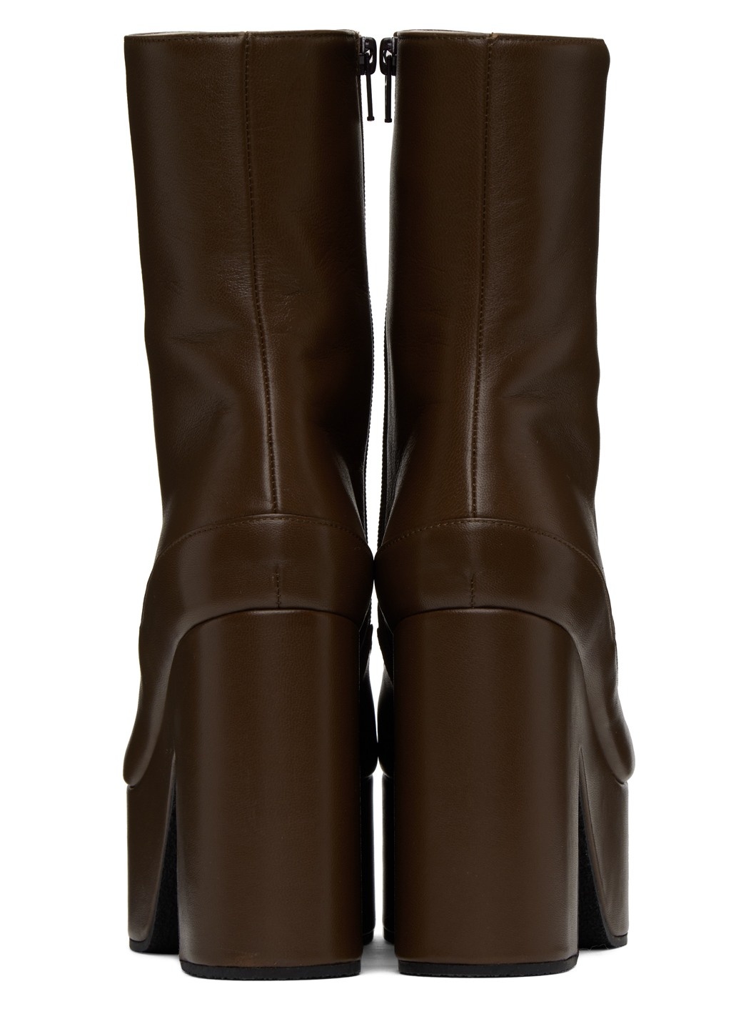 Brown Leather Boots - 2