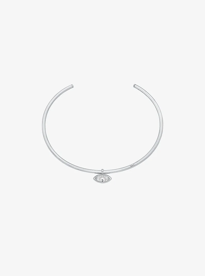 Marquise Cut Cubic Zirconia Collar Necklace - 1
