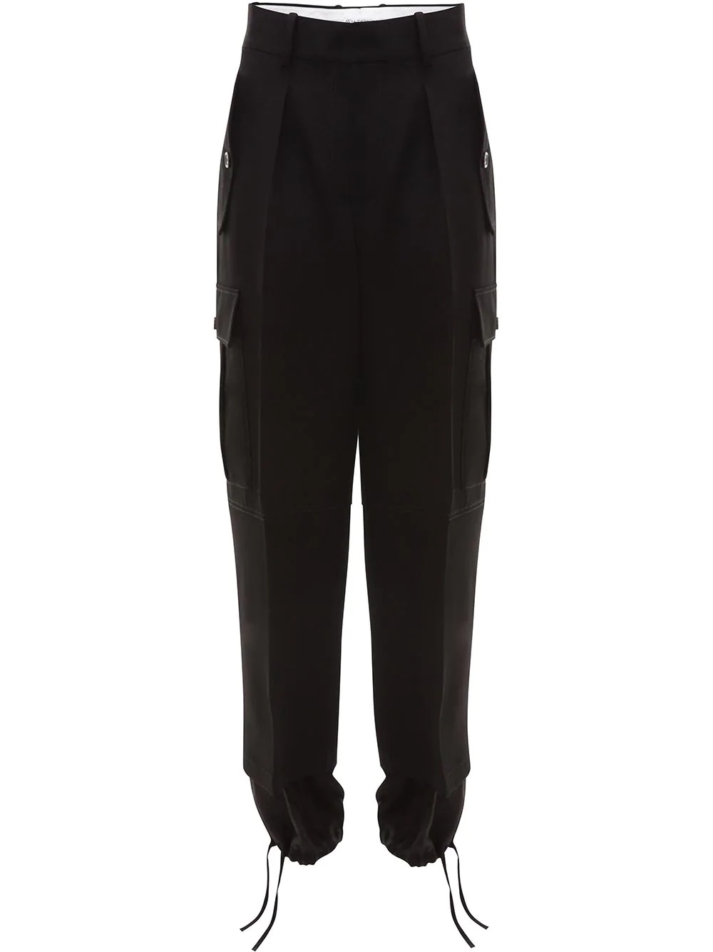 double hem cargo trousers - 1