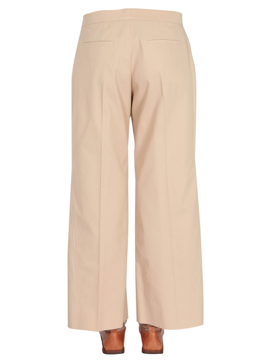 Jil Sander Women Wide Leg Trousers - 4