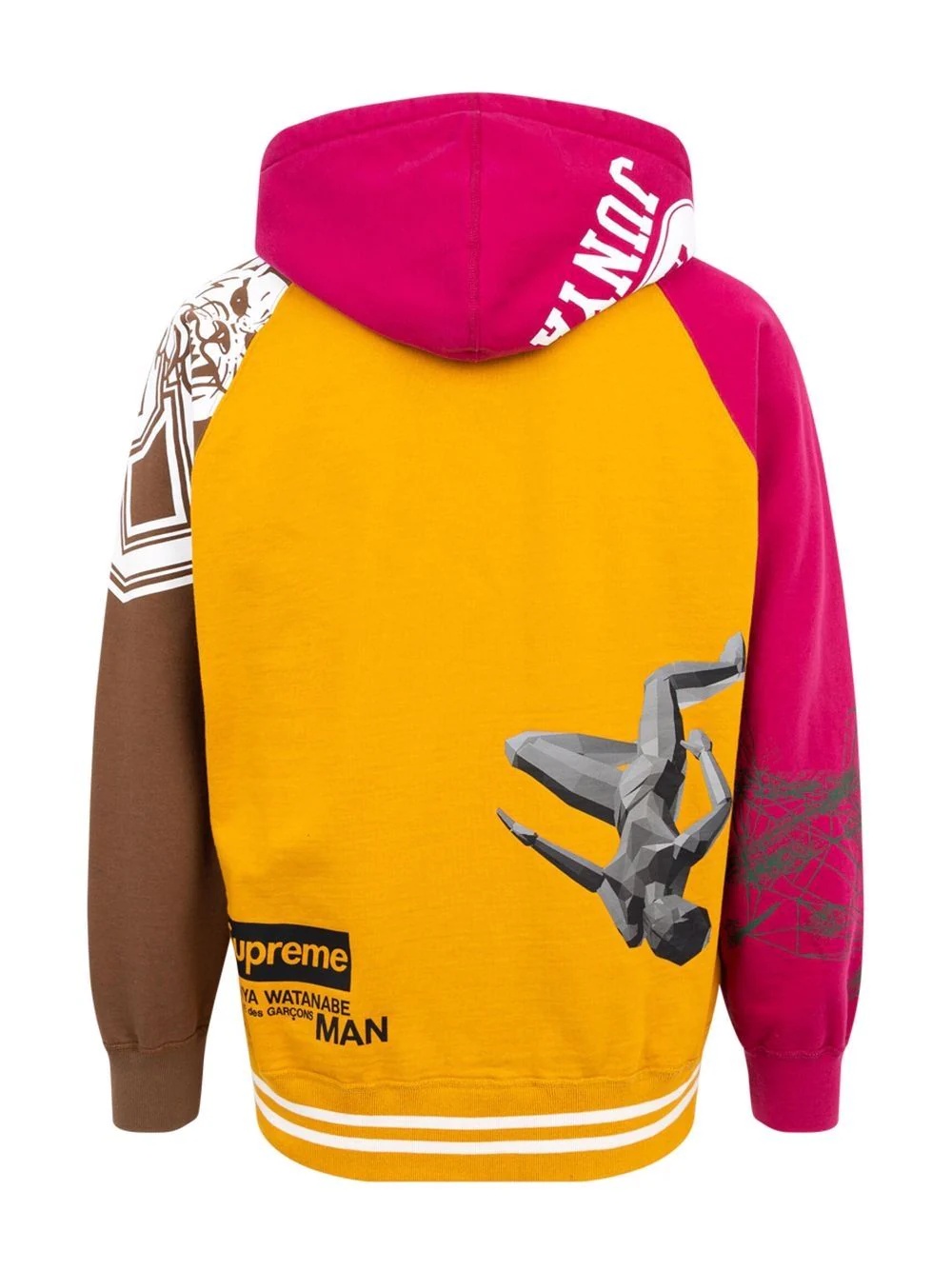 x Junya Watanabe zip-up hoodie - 3
