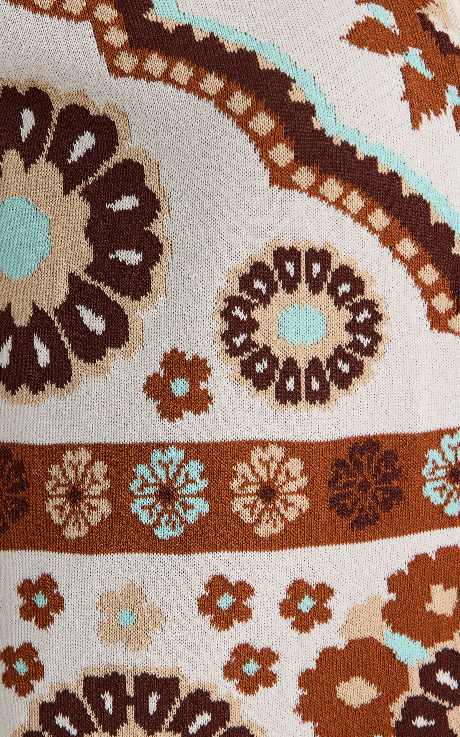 Ila Jacquard Cardigan ivory - 5