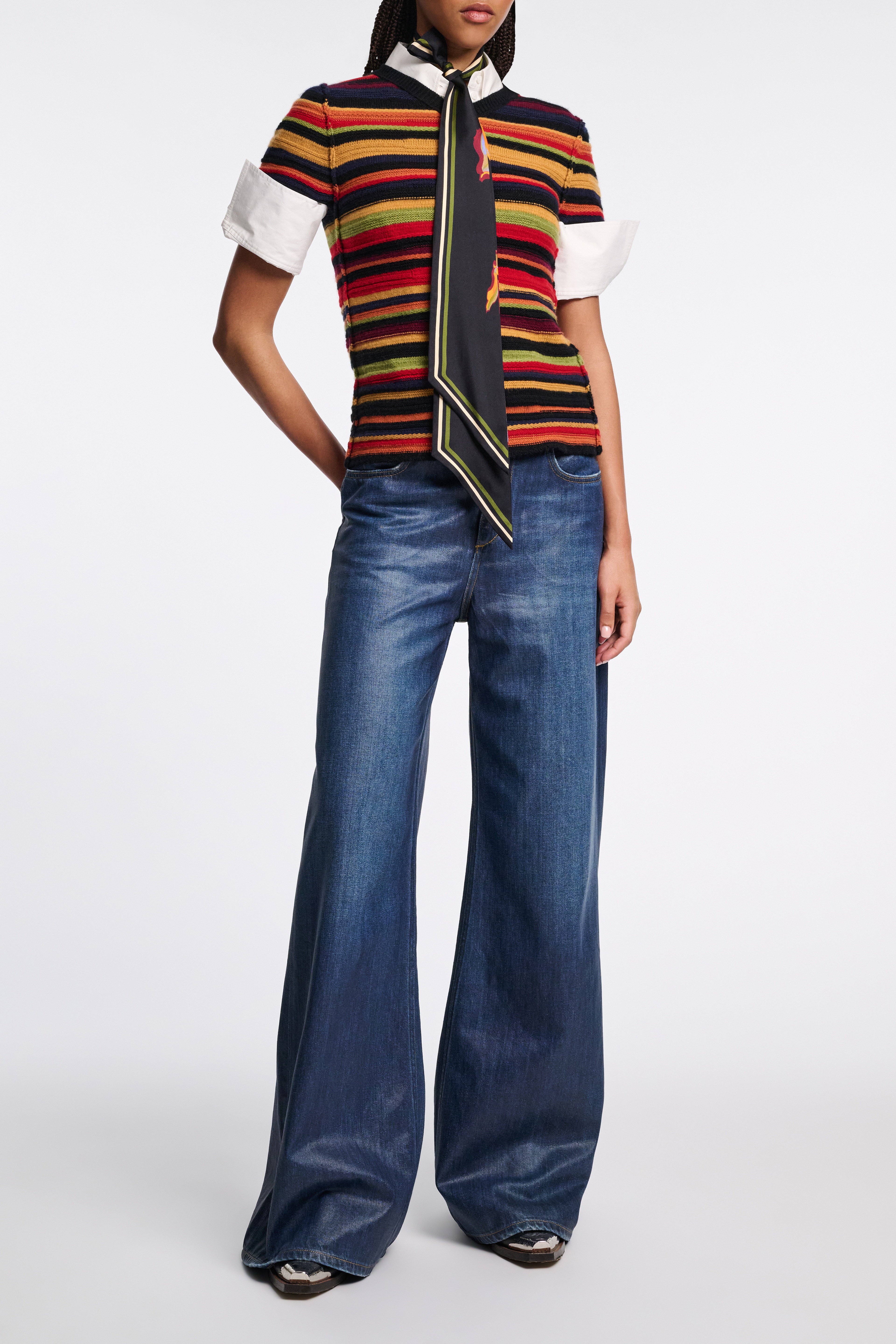 DENIM ROMANCE pants - 2