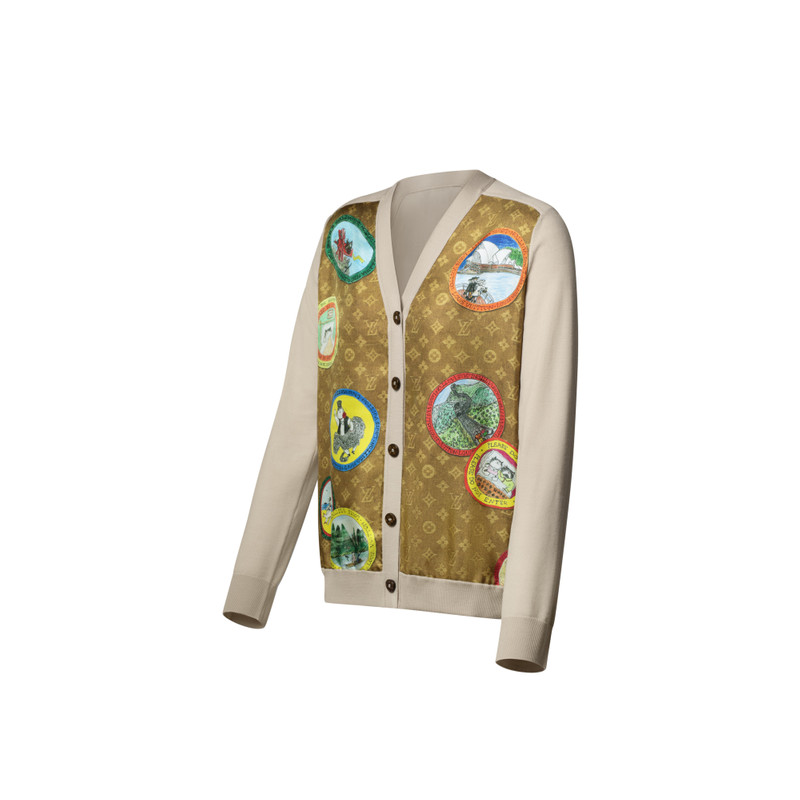 Louis Vuitton Monogram Cat Stamp Cardigan outlook