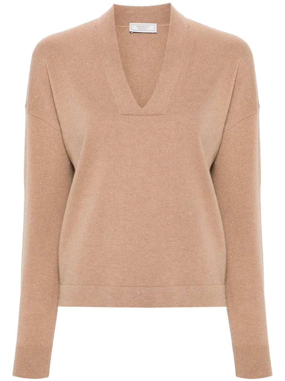 metallic-threading jumper - 1