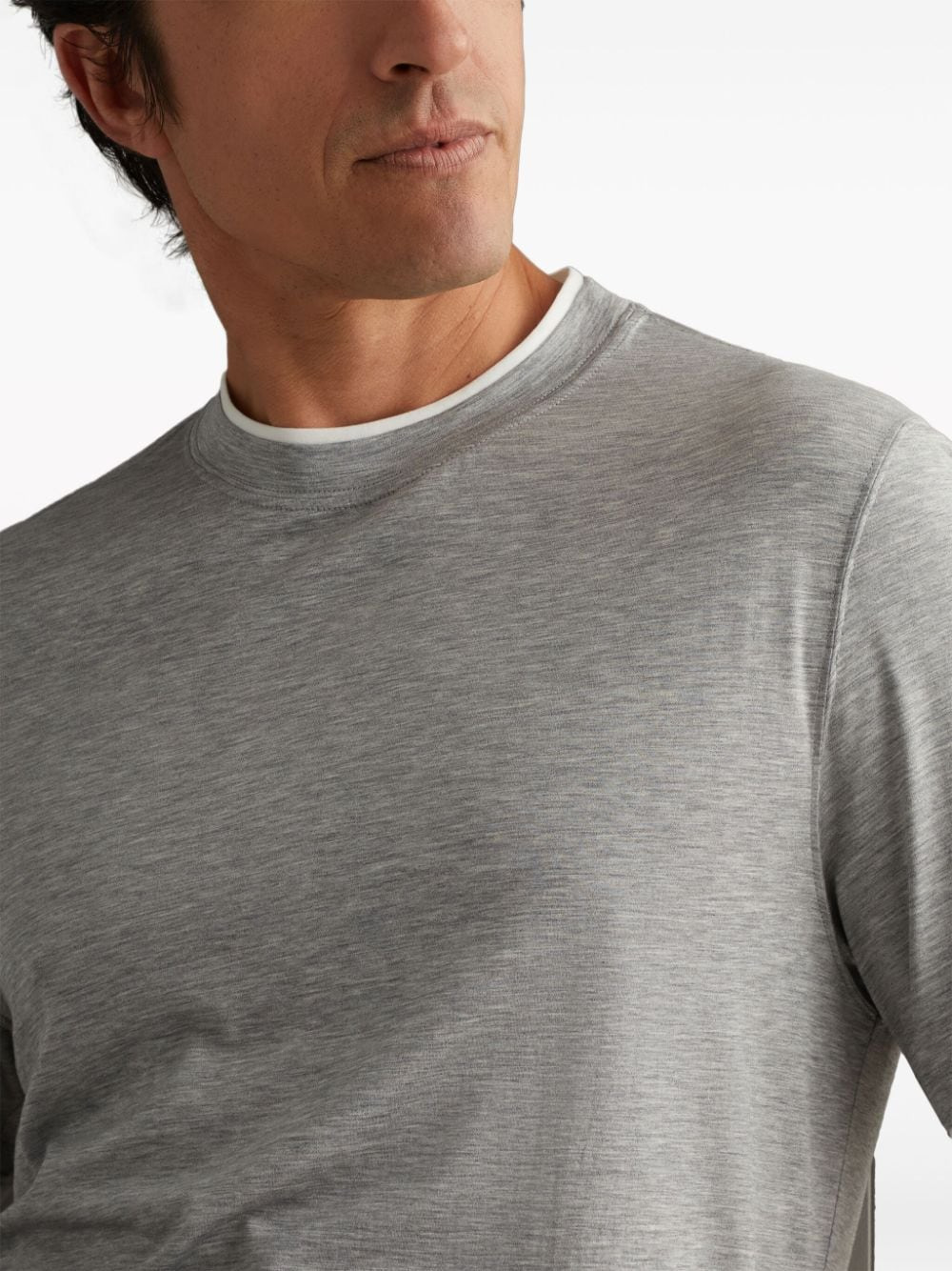 Brunello Cucinelli Men Cotton T-Shirt - 3