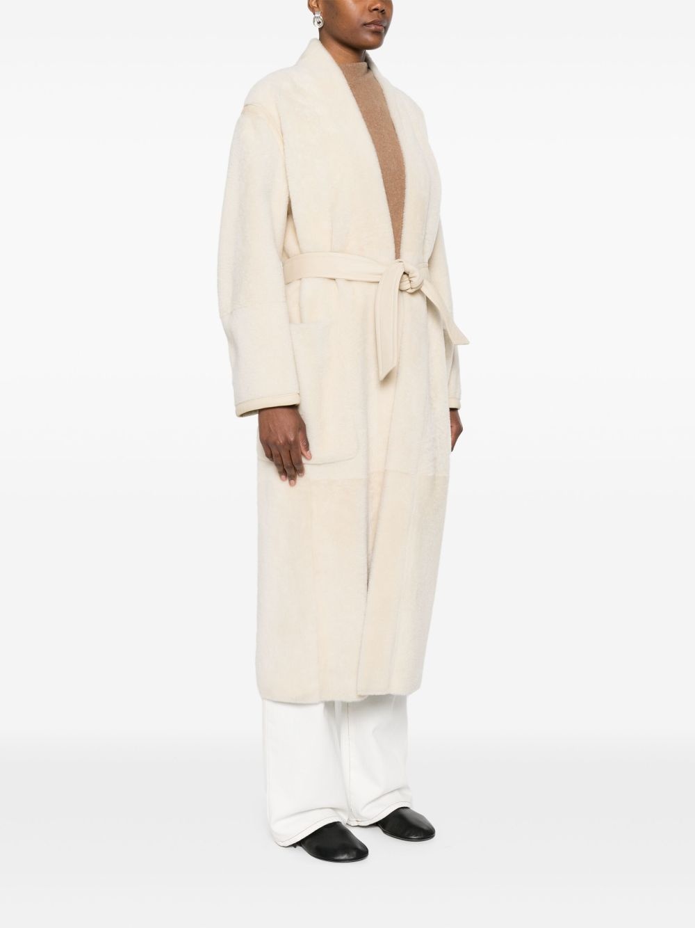 shearling coat - 3