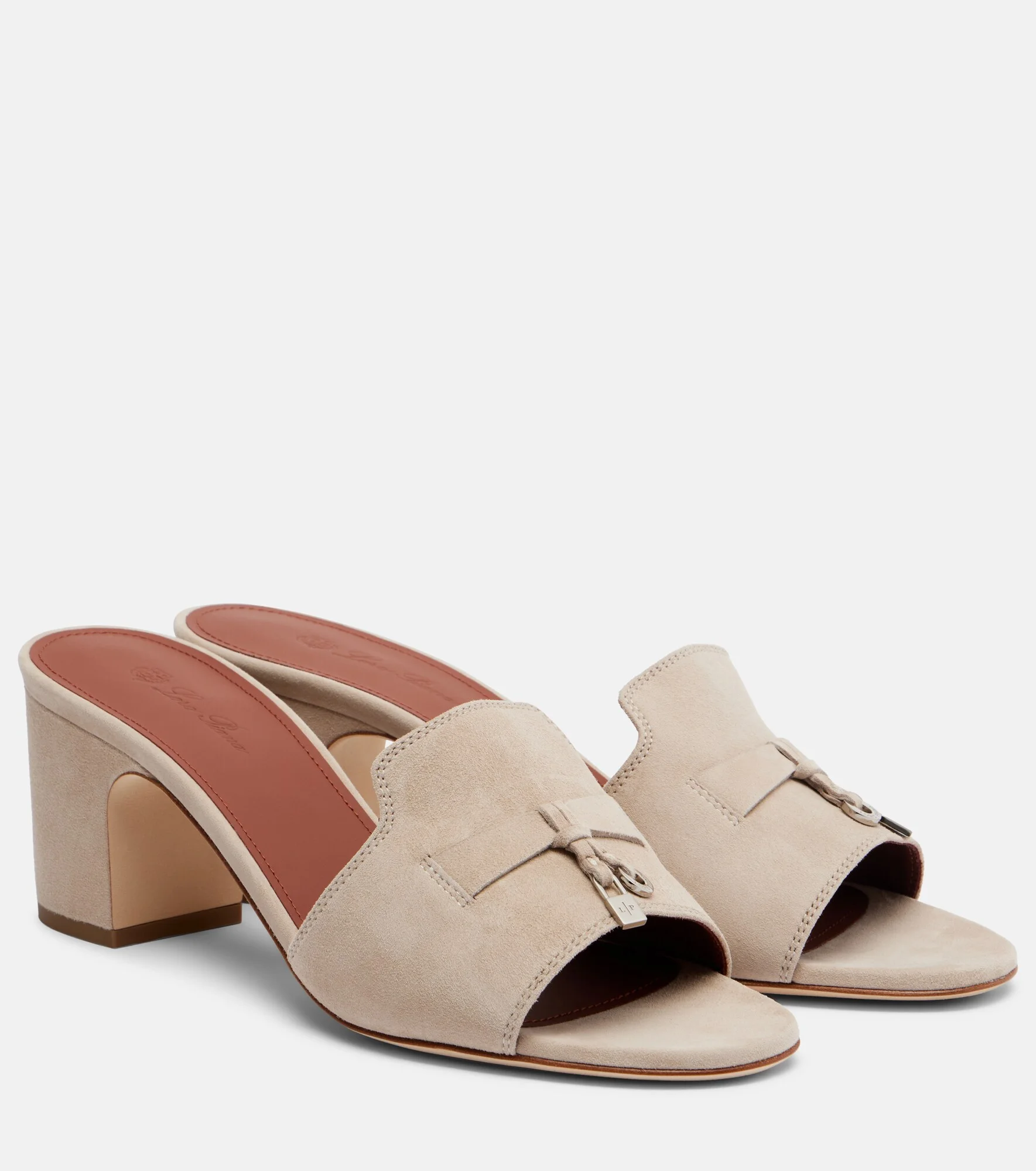 Suede mules - 1