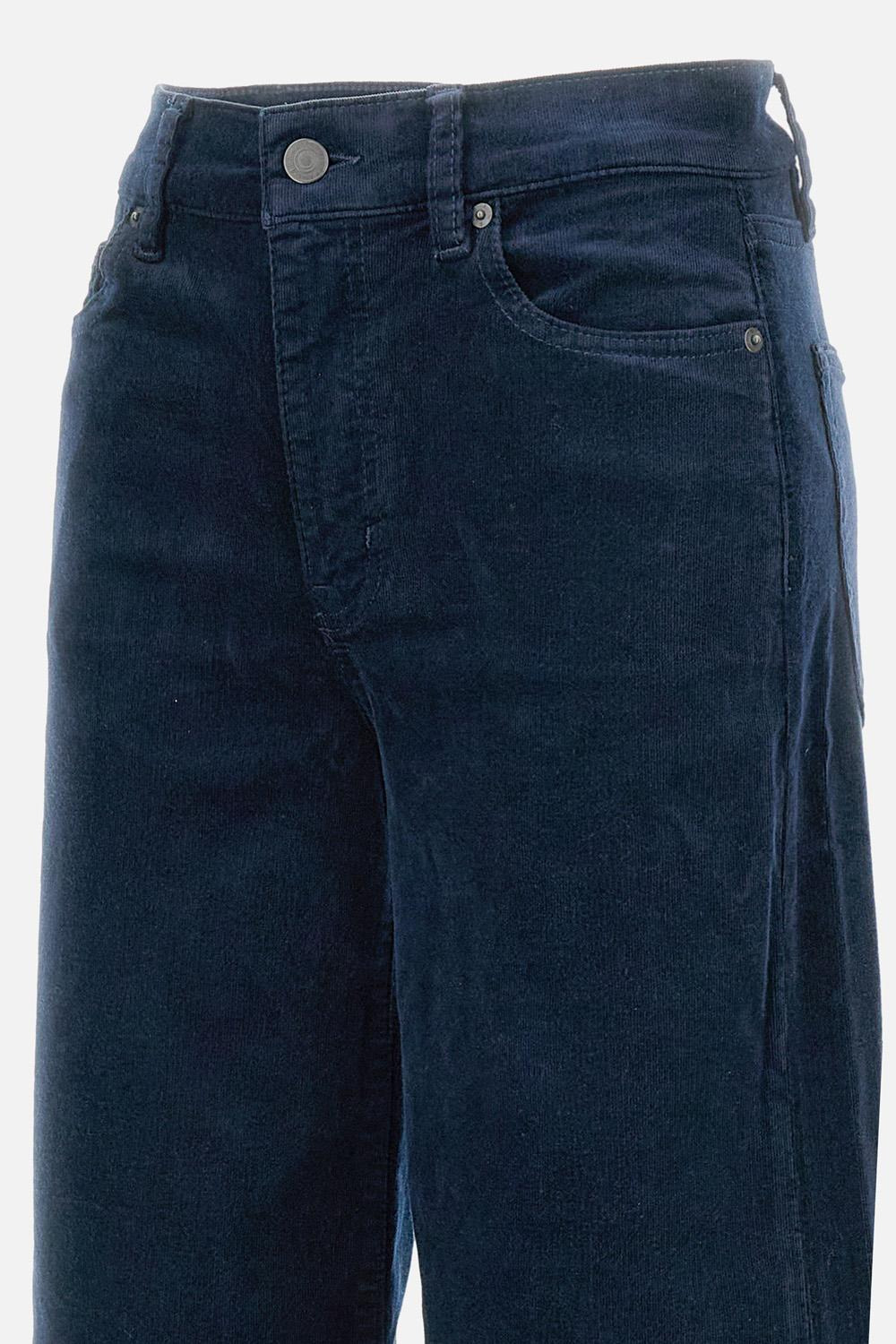LE SLIM PALAZZO CORDUROY PANTS - 3