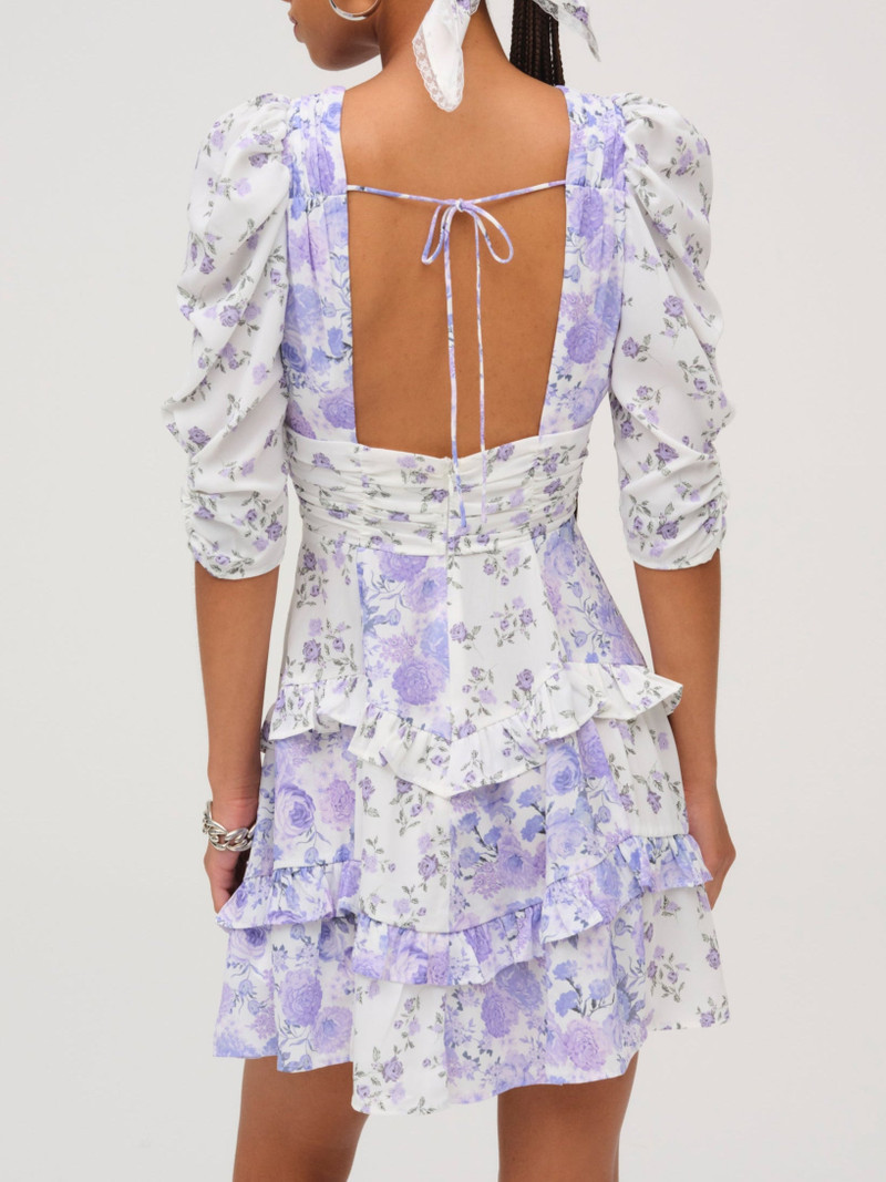 For Love & Lemons Rosalyn Mini Dress outlook